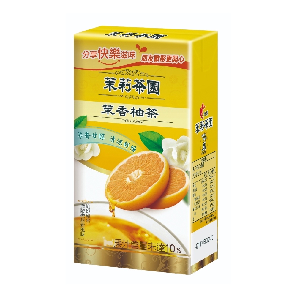  J285 Trà bưởi 光泉 茉莉茶園-茉香柚茶 300ml 