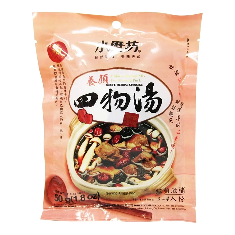 J204 Thuốc bắc tiềm canh 小磨坊:四物湯(補血用) 50g