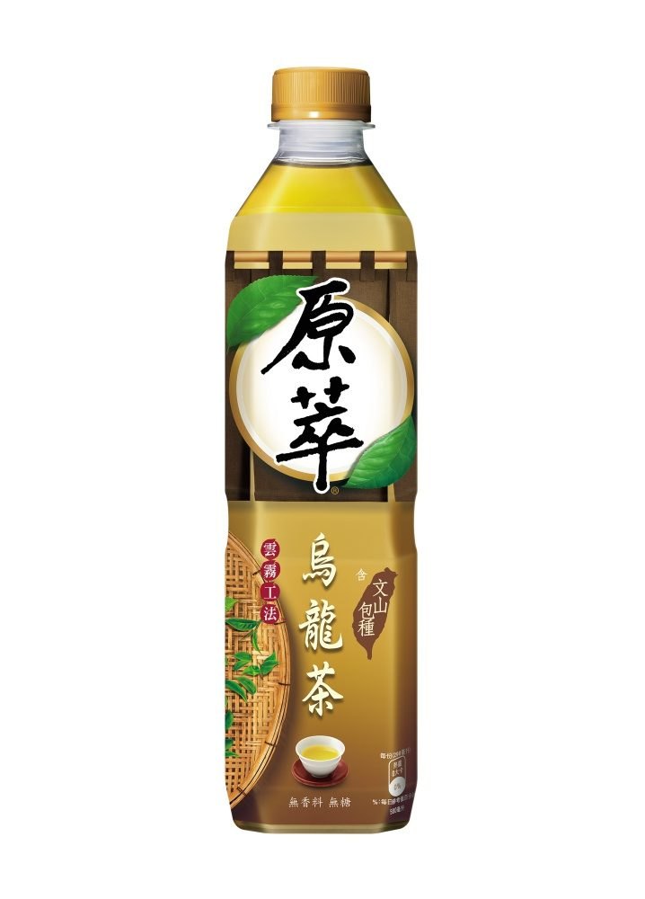  J773 Trà chai Ceylon ô lông 原萃 烏龍茶-雲霧工法(無糖) 580ml 