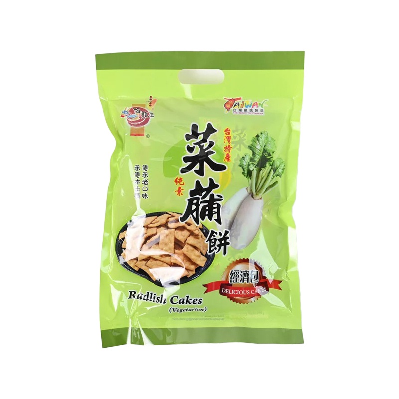  B482 Bánh củ cải 海龍王 菜脯餅 150g 