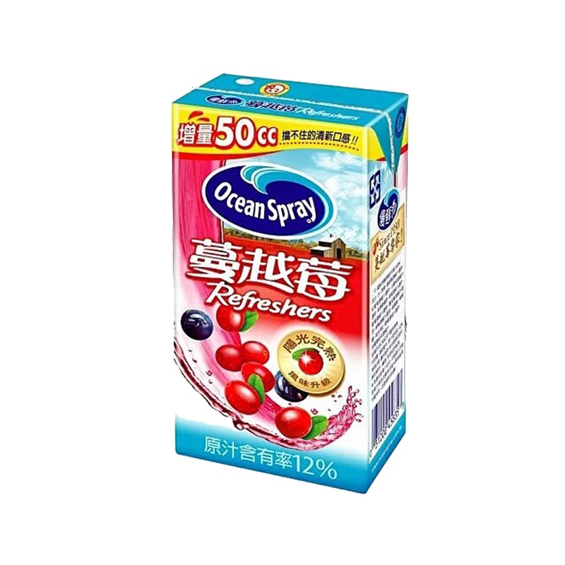  J267 Nước việt quất 維他露 優鮮沛蔓越莓果汁 300ml 