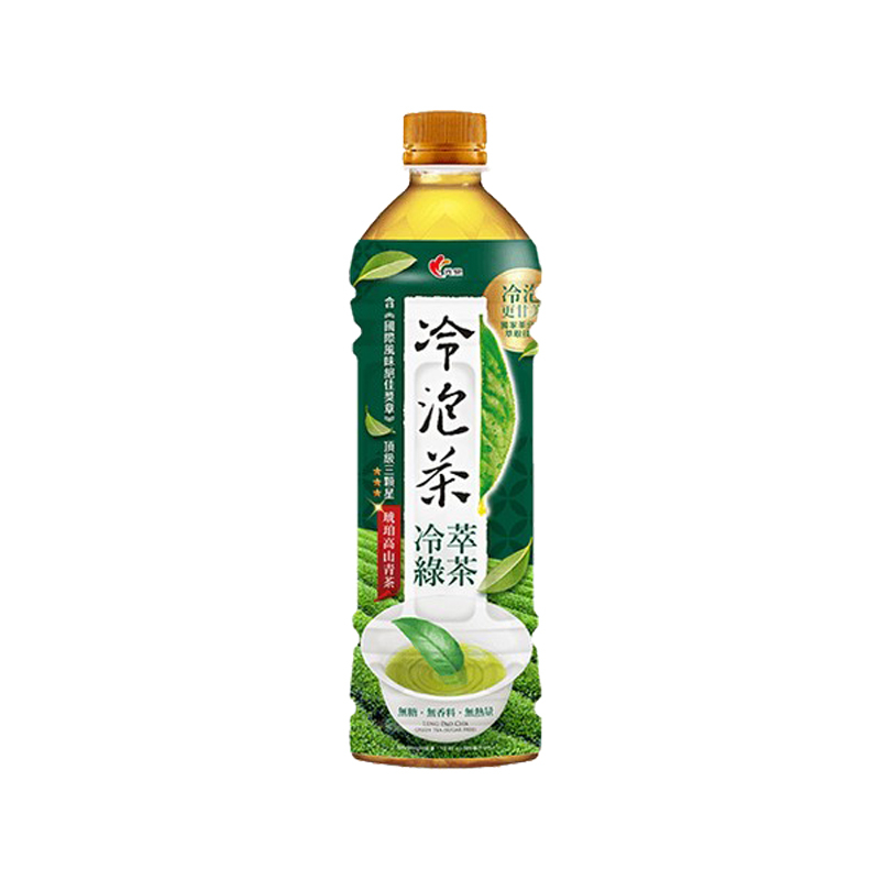  J278 Trà xanh alisan 光泉 冷泡茶-冷萃綠茶(無糖) 585ml 