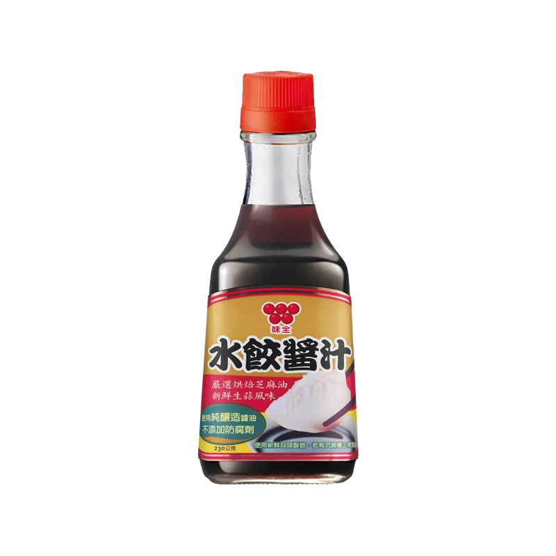  J508 Nước chấm sủi cảo 味全 水餃醬汁 230ml 