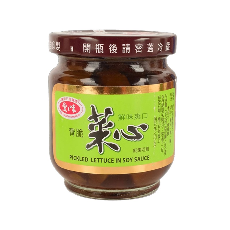  J119 Cải giòn Vị Toàn 愛之味 菜心 180g 