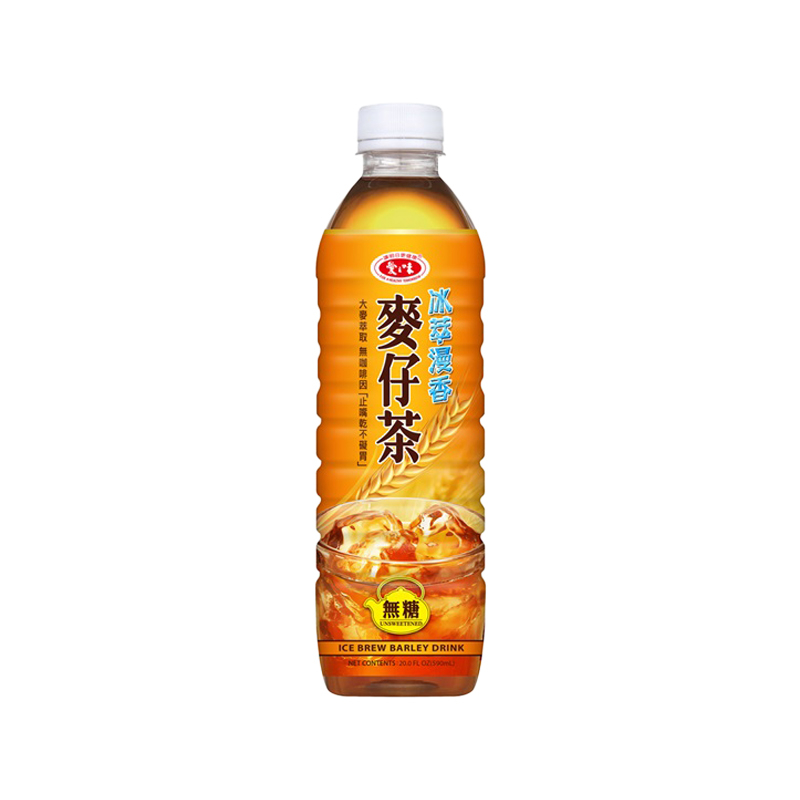  J622 Trà bally 愛之味 麥仔茶-冰萃漫香(無糖) 590ml 