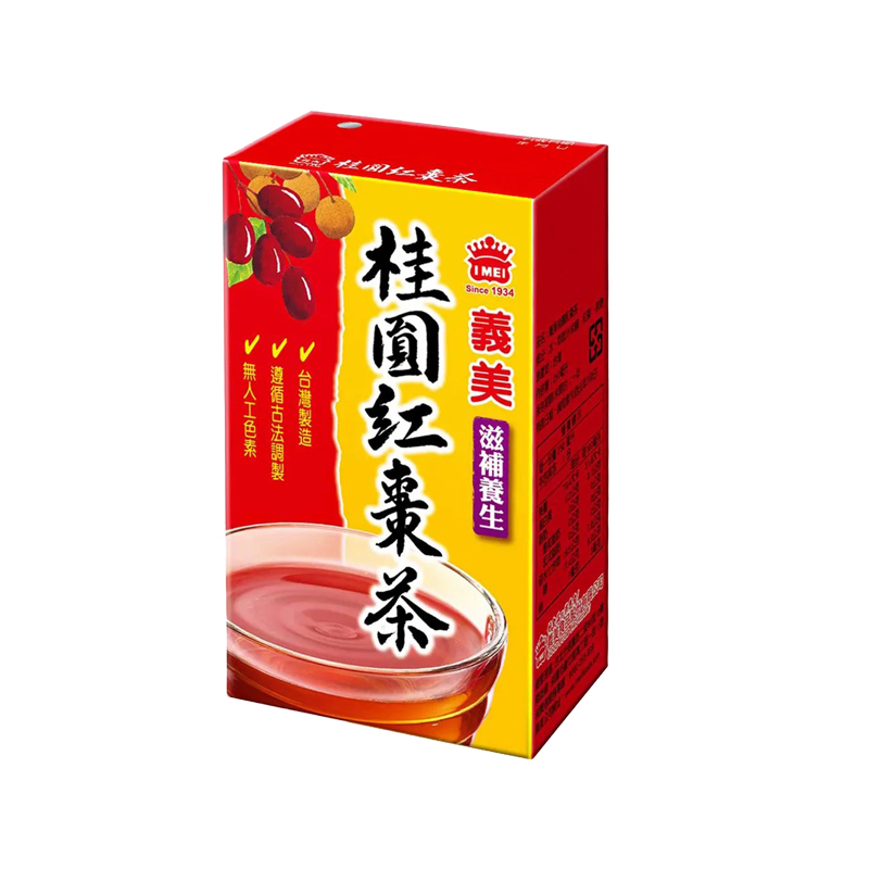  J783 Trà táo đỏ 義美 桂圓紅棗茶 250ml 