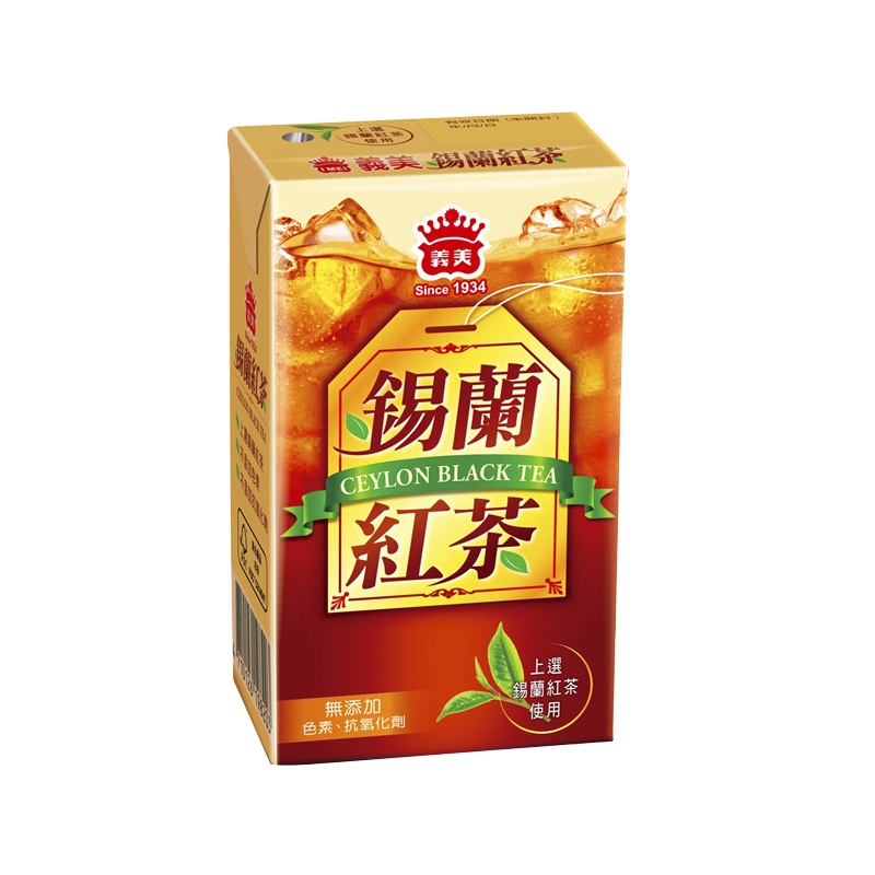  J784 Hồng trà IMei 義美 錫蘭紅茶 250ml 