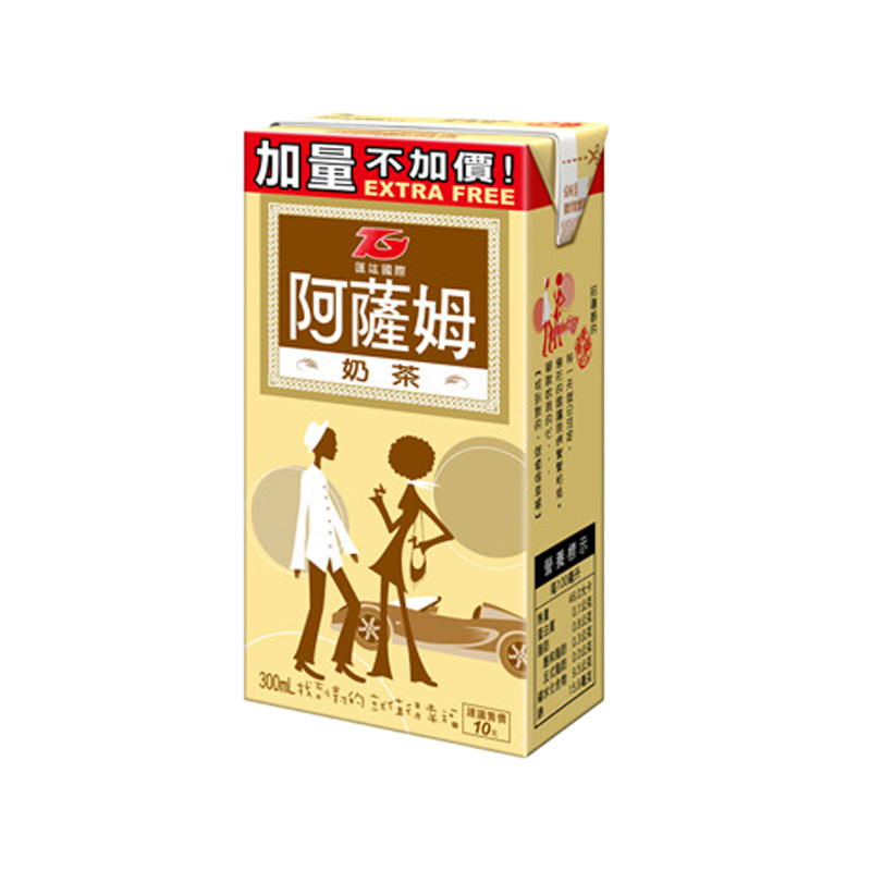 B380 Trà sữa Assam - Vị nguyên bản 匯竑 阿薩姆奶茶-原味 300ml