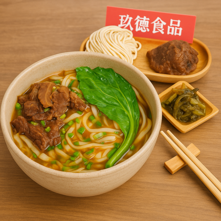 C520 Mì ức bò kho(2 phần) 玖德 紅燒牛肉麵(牛腩)-2份入 1kg