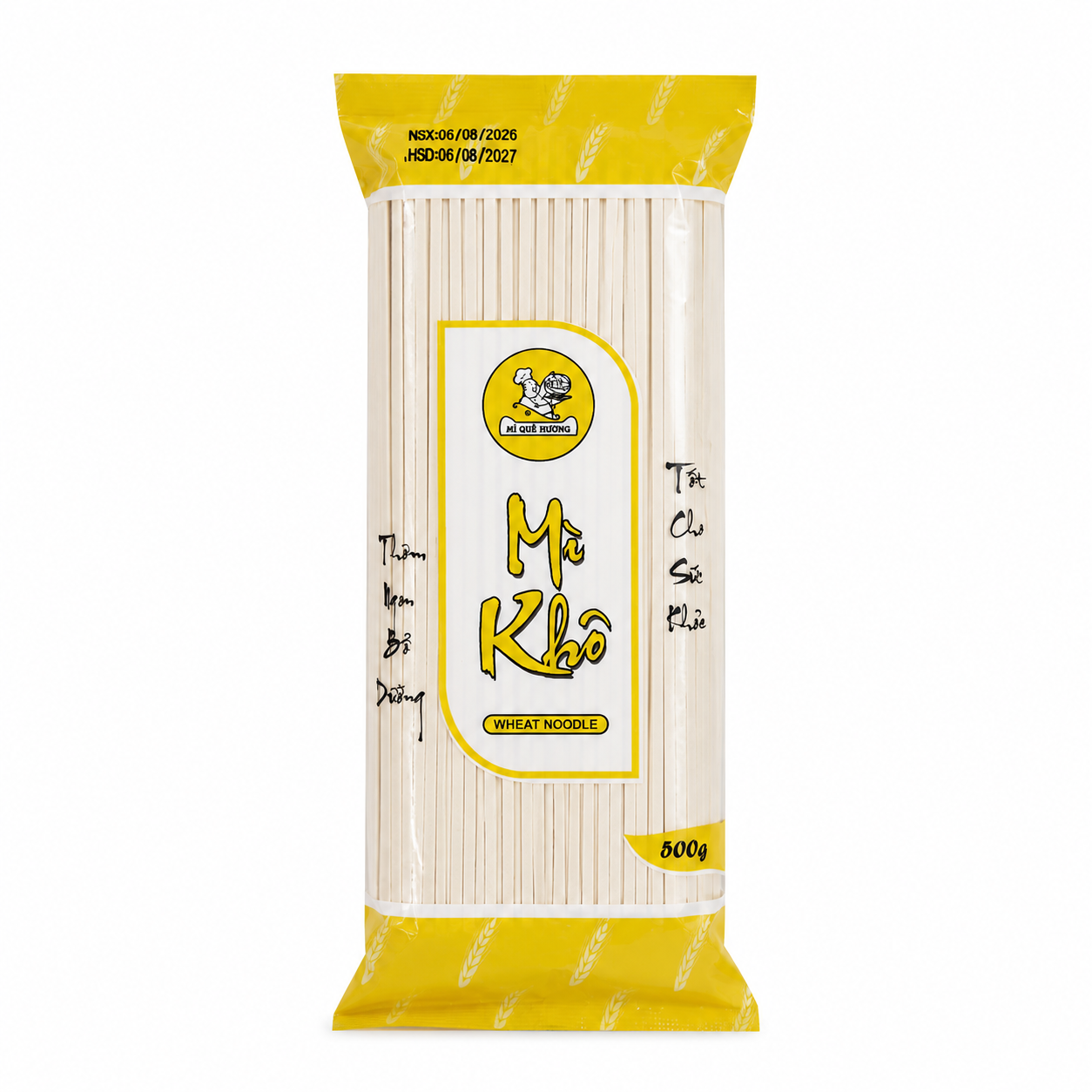  C214 MQH Mì Quê Hương 麵之鄉 家常麵 500g 