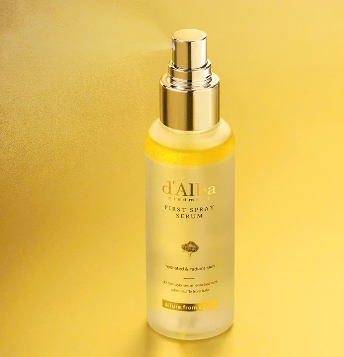 Xịt khoáng d’Alba White Truffle First Spray Serum - 100 mL