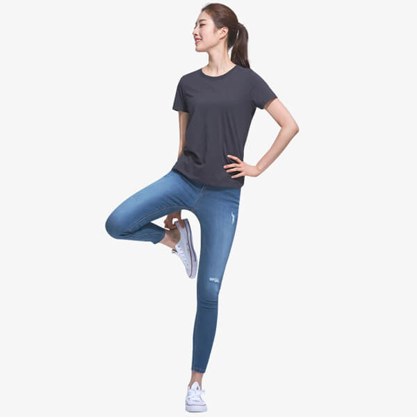 Quần Jeam nữ thời trang LO năng động