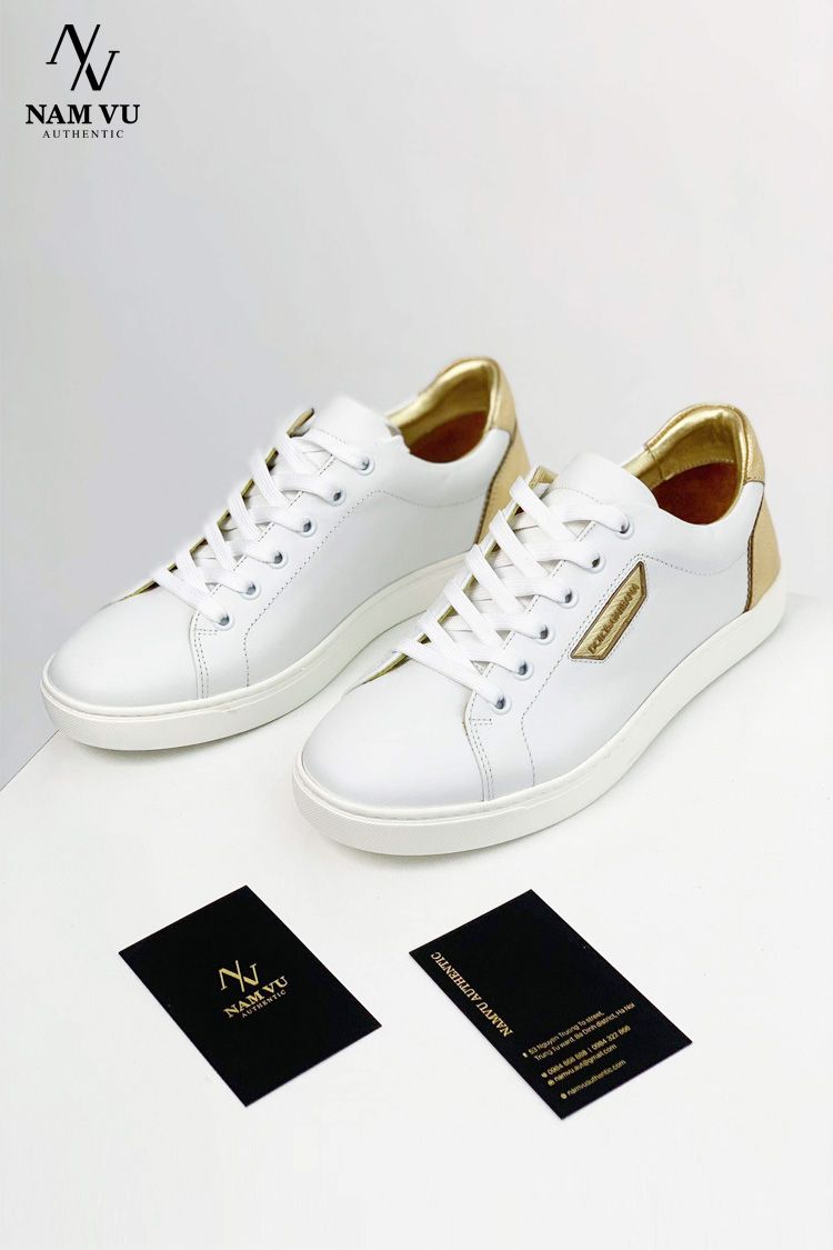 SNKDG CS1362 Trắng gót gold