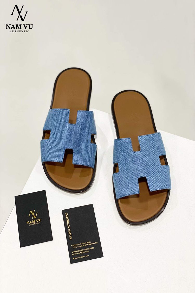 DHM quai denim đế nâu
