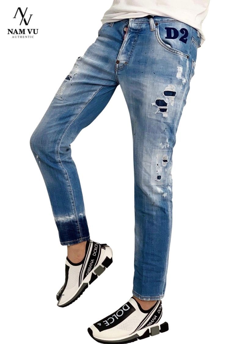 QJDSQ S74LB0851 Skater logo D2 Túi trước