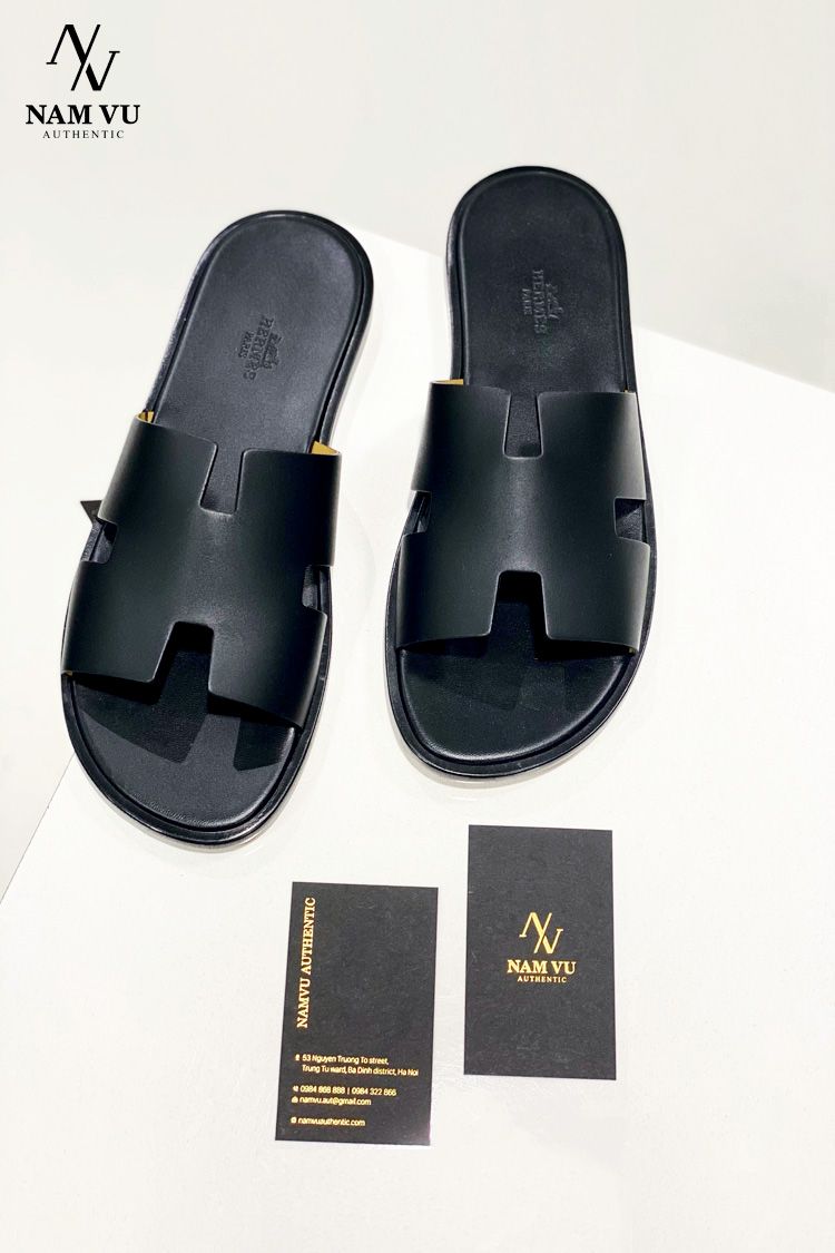 DHM hermes izmir quai đen bóng all black