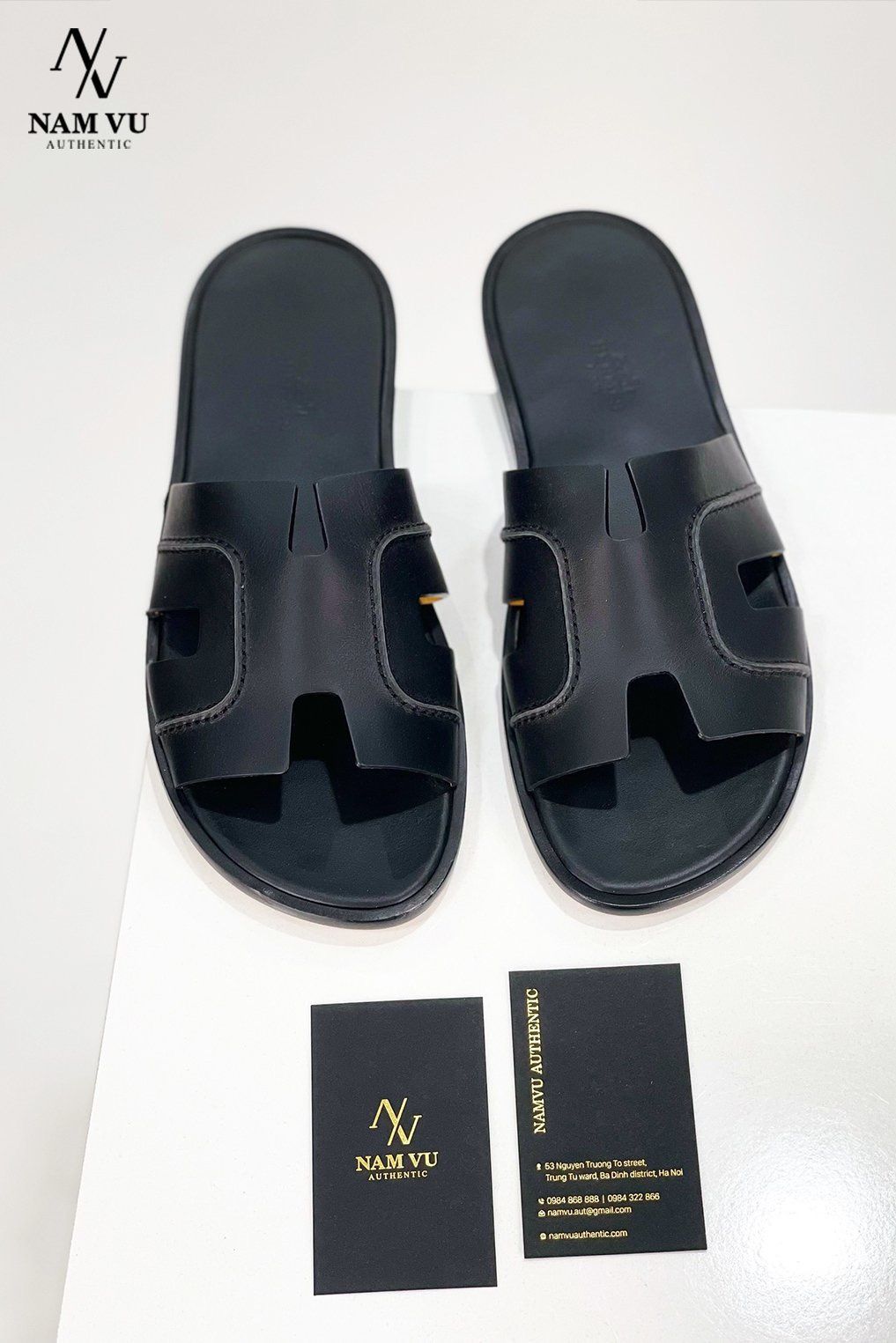 DHM hermes izmir all black viền gân