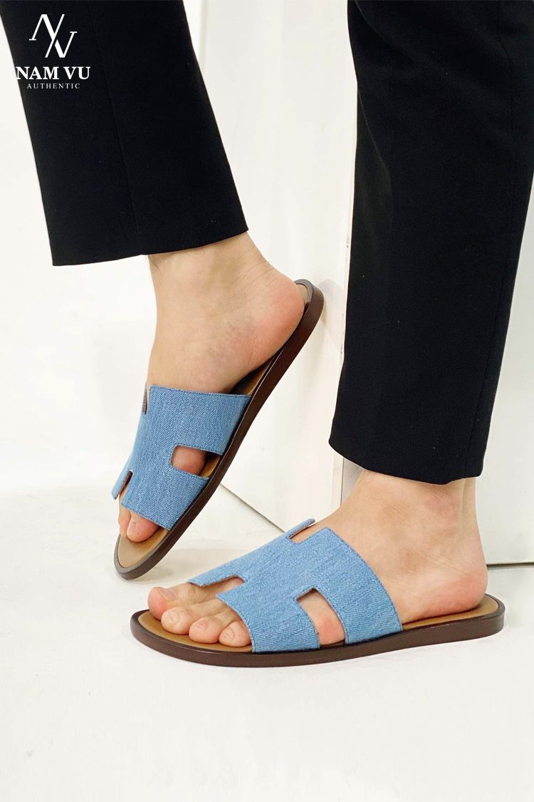 DHM quai denim đế nâu