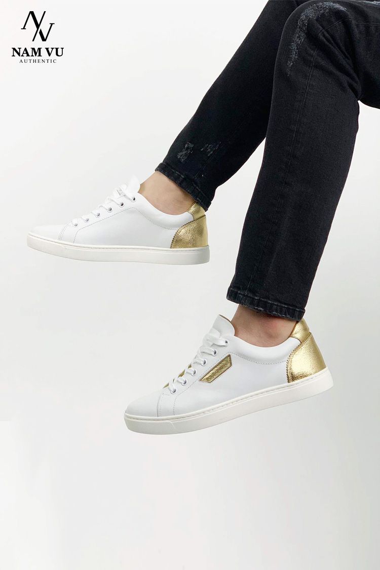 SNKDG CS1362 Trắng gót gold