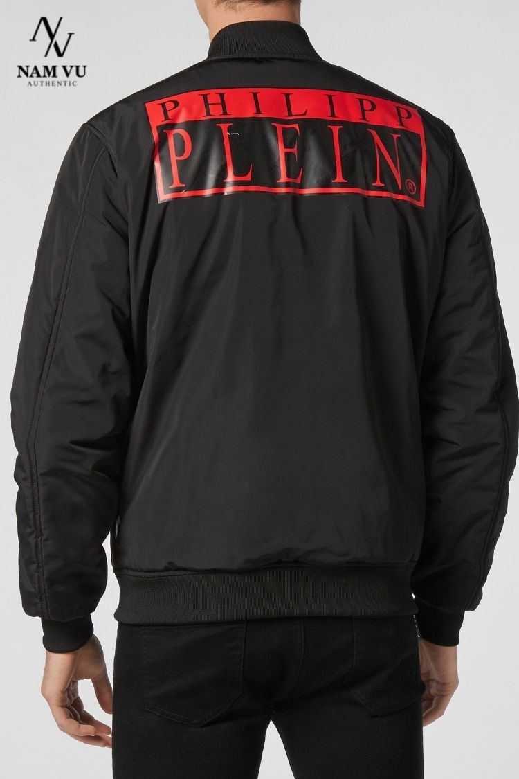 AKPP Bomber lưng logo PP đỏ