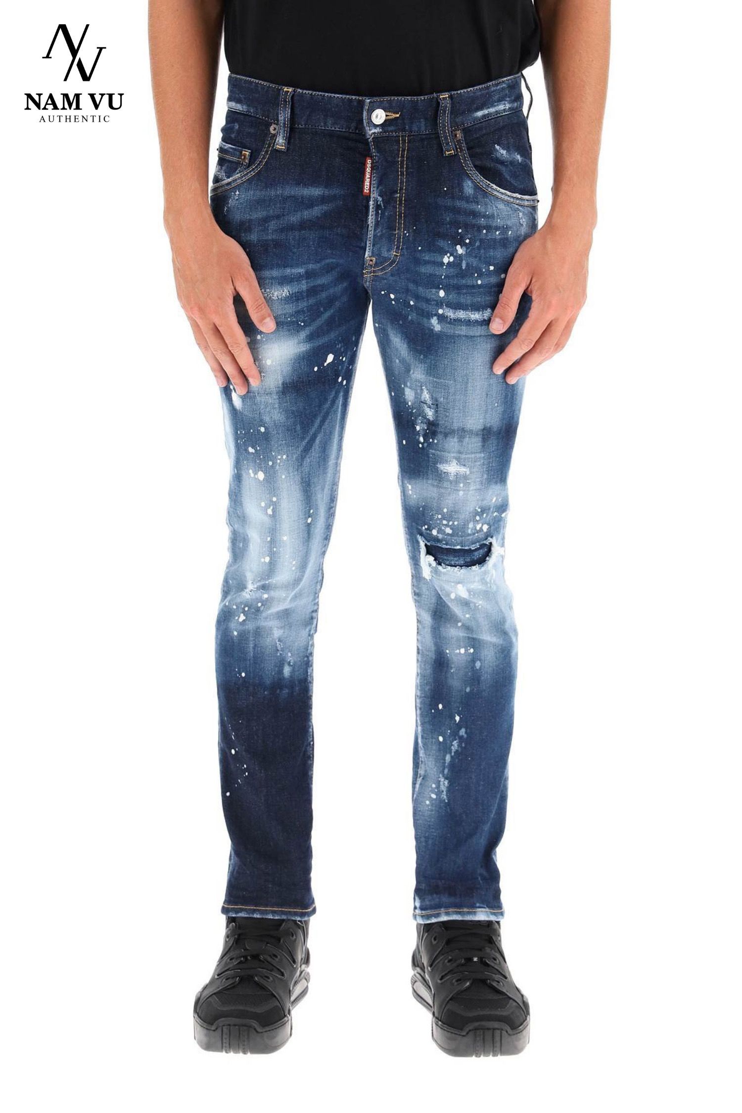 QJDSQ vẩy sơn rách gối S71LB0944 Skater