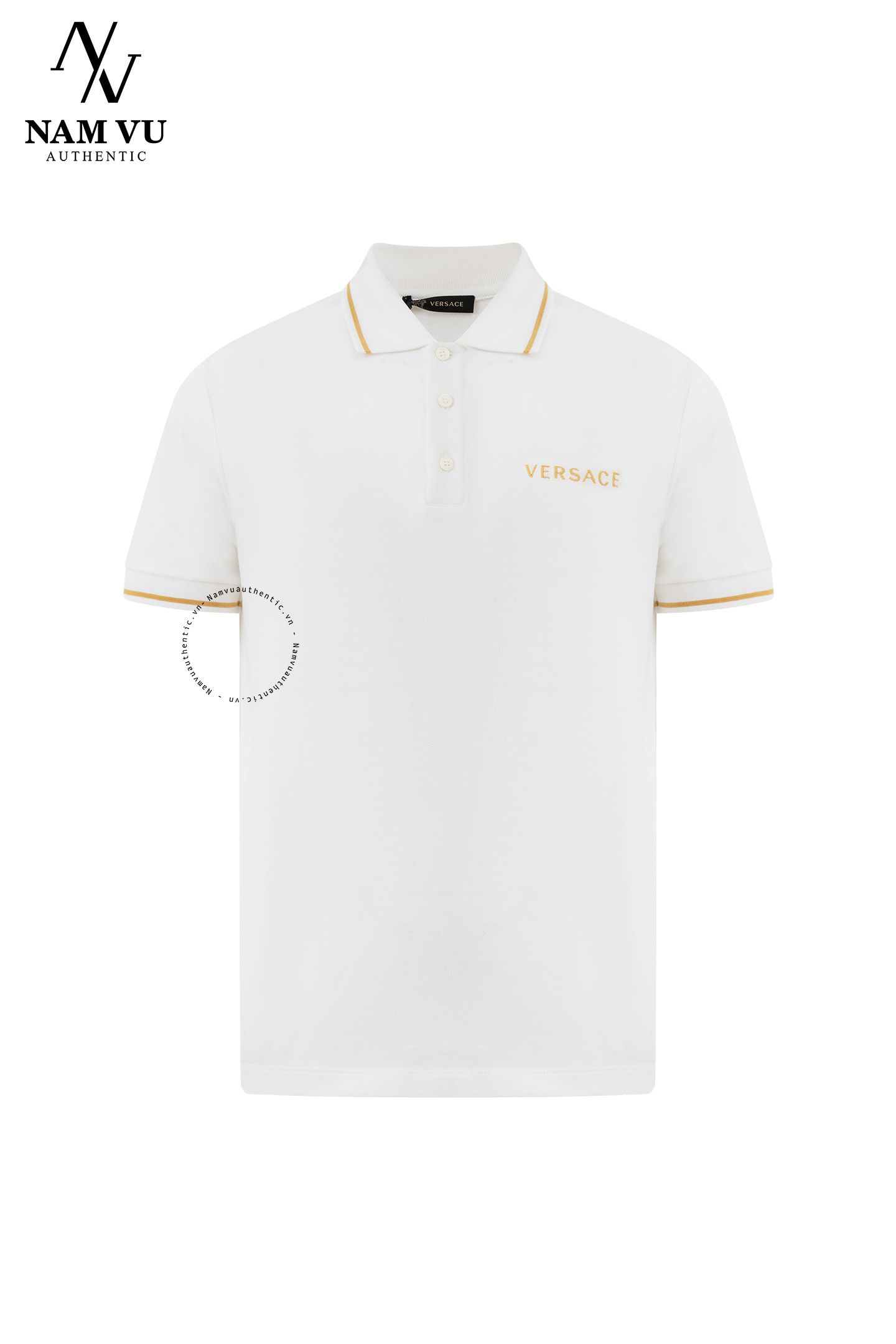 APLVS A83397S logo versace viền cổ gold