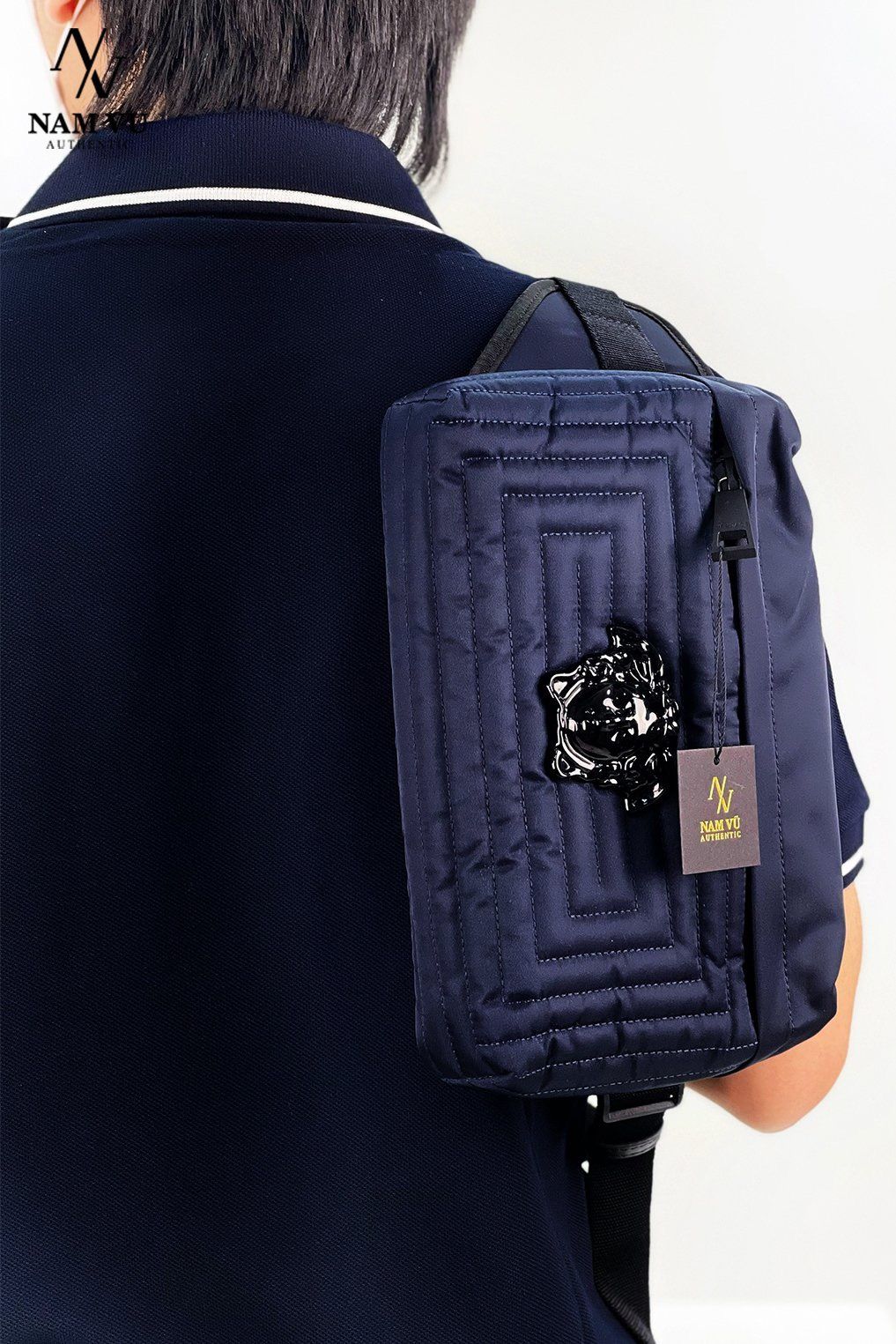 PKVS belt bag medusa black DFB7588S