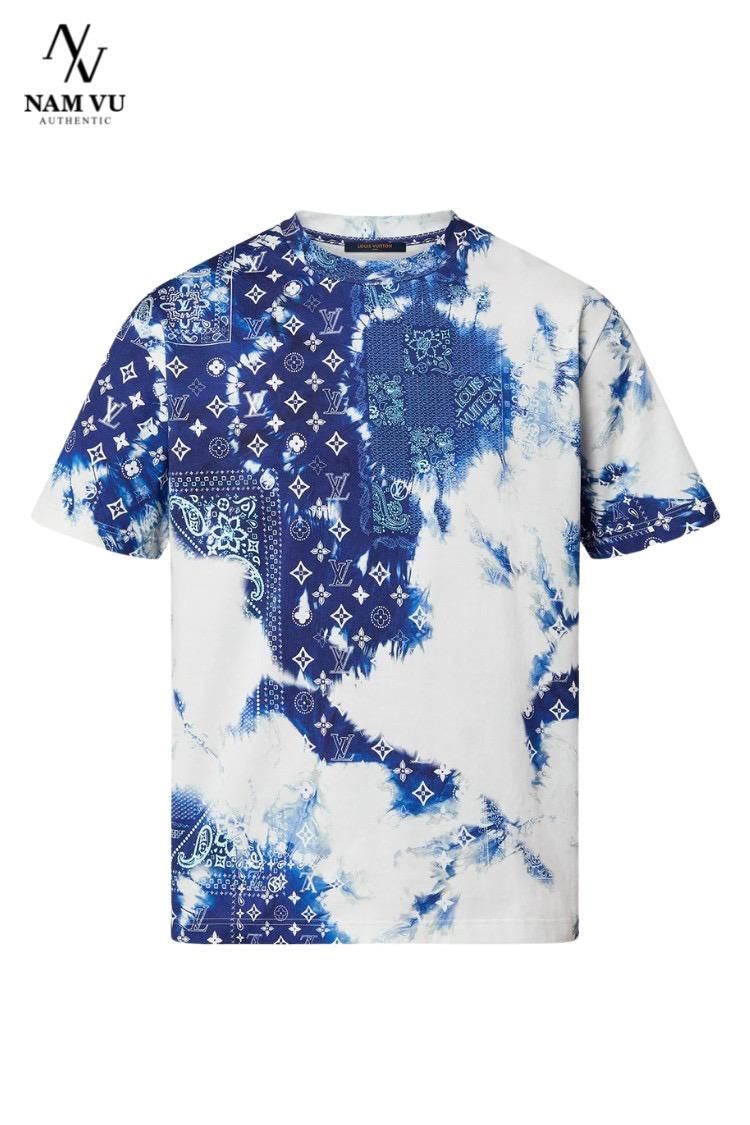 APLV 1AA5F4 imprime monogram bandana