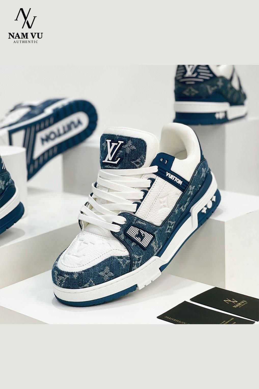 SNKLV 1A9JGT LV trainer Phối denim xanh