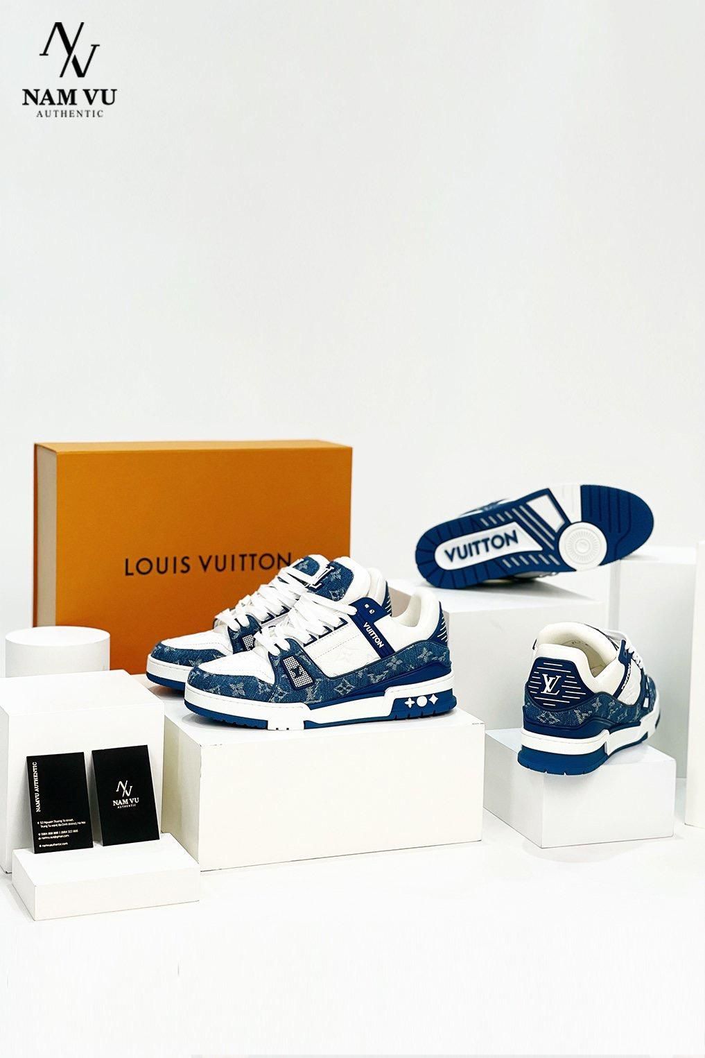 SNKLV 1A9JGT LV trainer Phối denim xanh