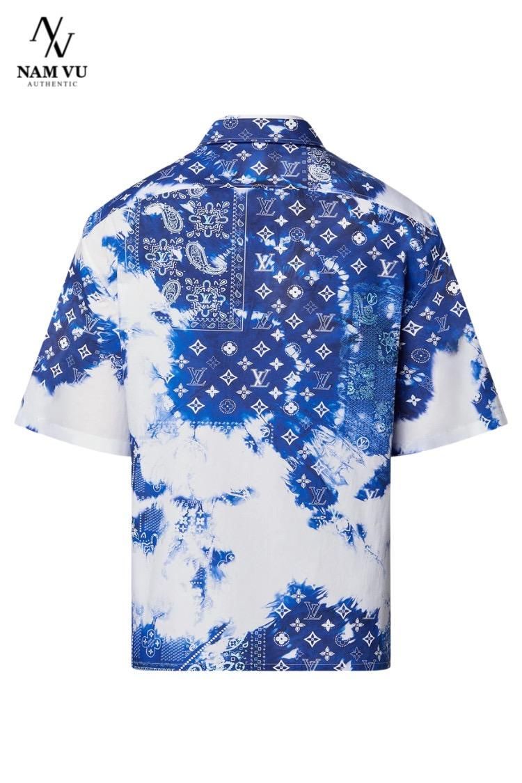 SMLV 1AA4UD Chemise a manches courtes monogram