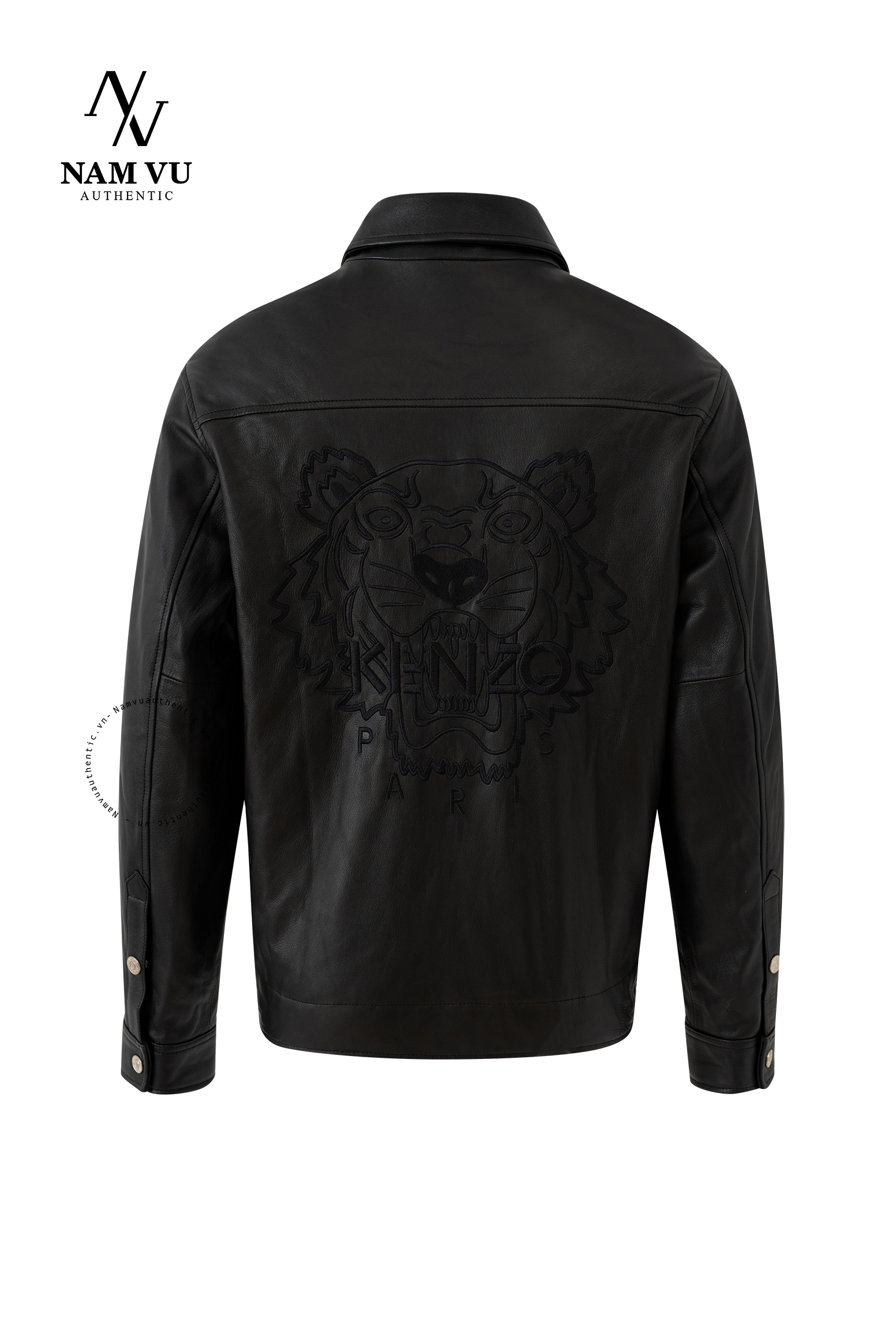 AKDKZ Leather Kenzo logo lưng tiger
