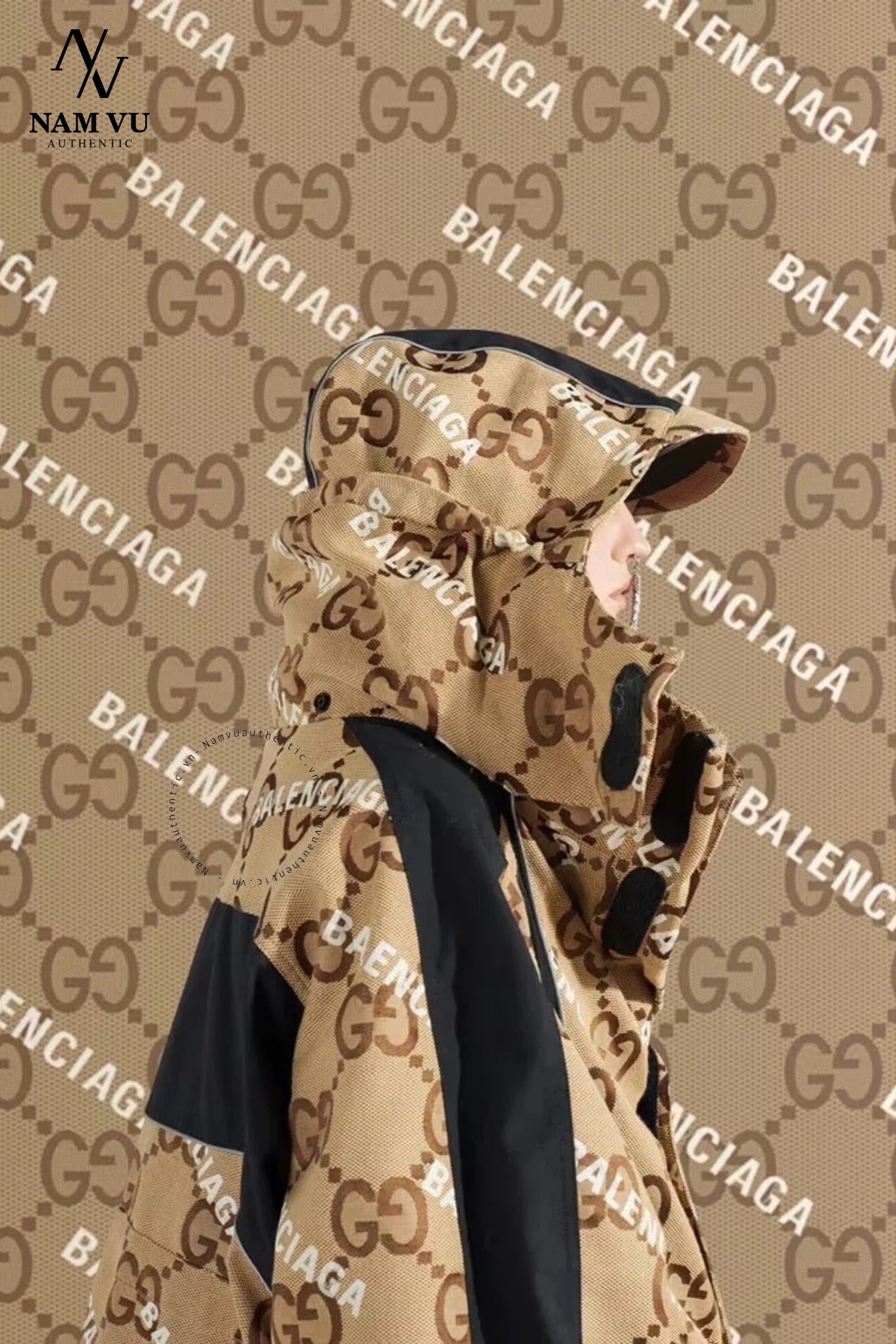 AKGC Gucci x Balen the hacker project jumbo limited edition