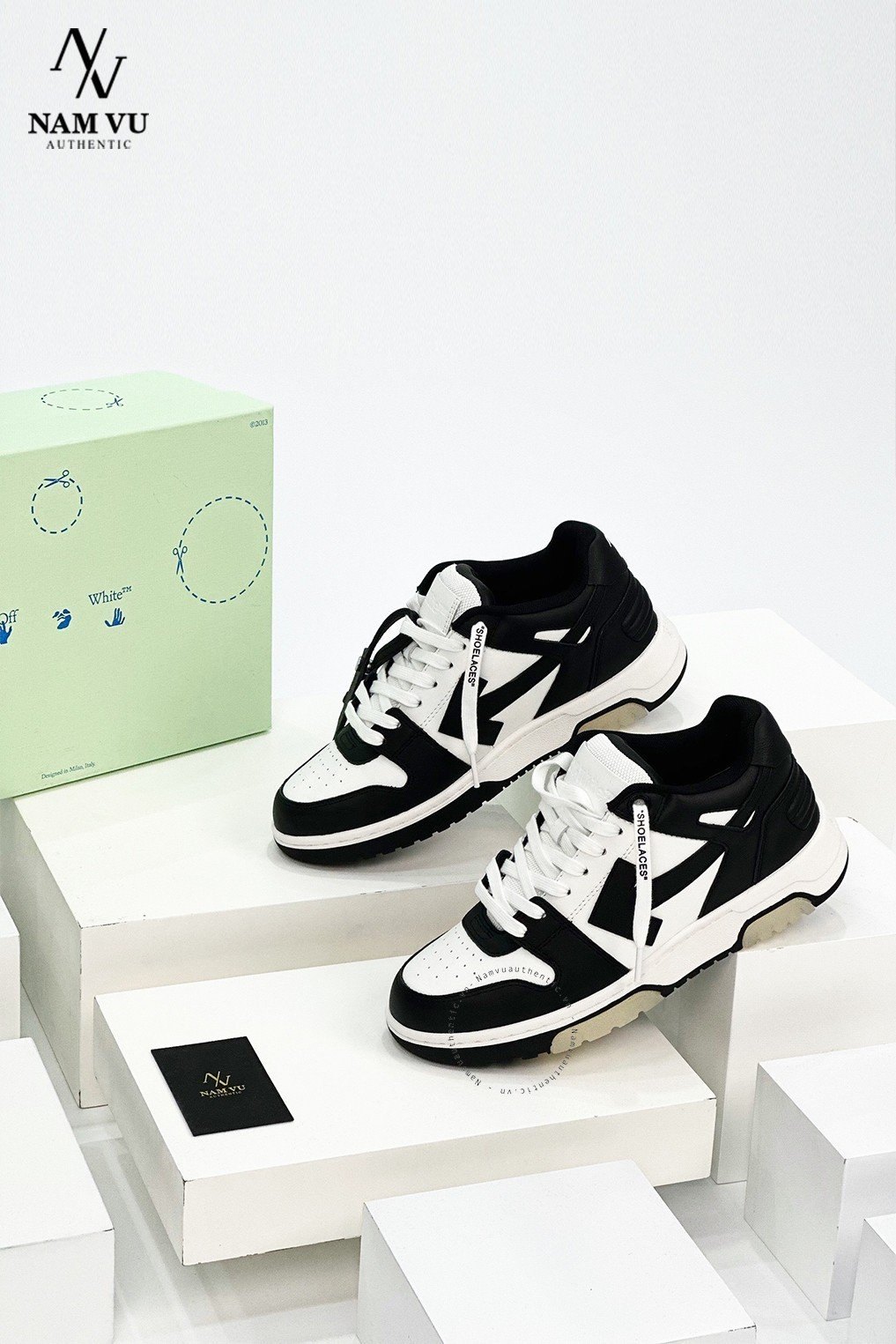 SNKOF off white OMIA189C99 phối black