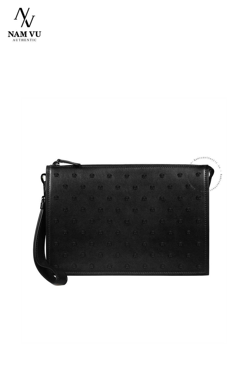 PKCVS DP87631 DVTMED MEDUSA STUD LEATHER ALL BLACK