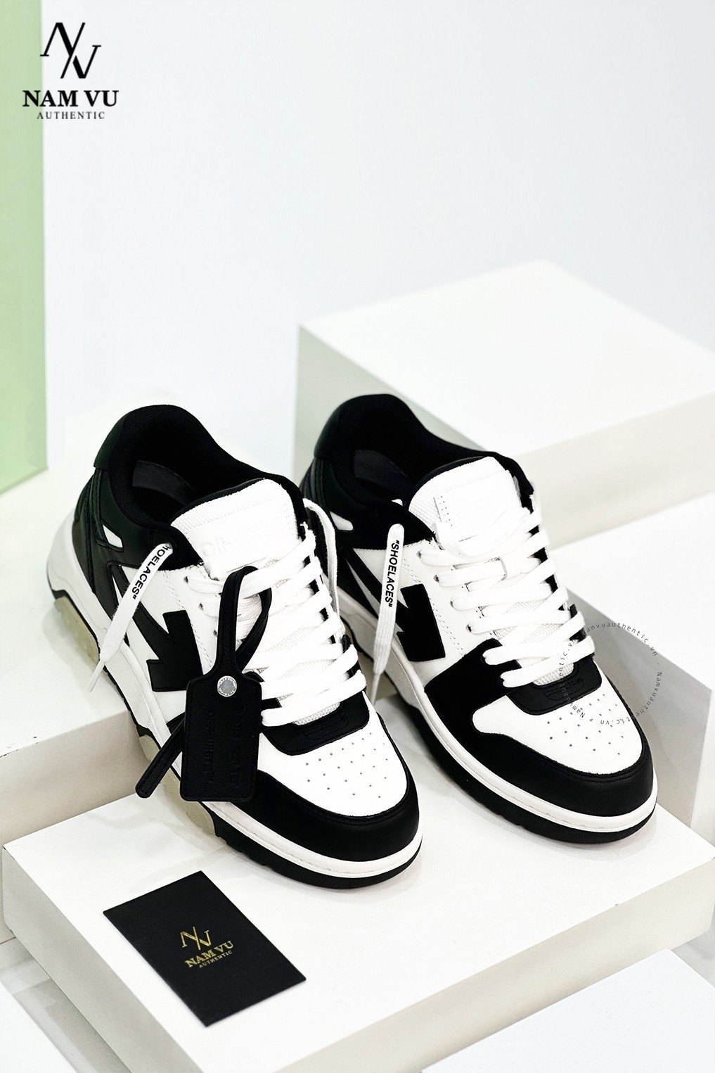 SNKOF off white OMIA189C99 phối black