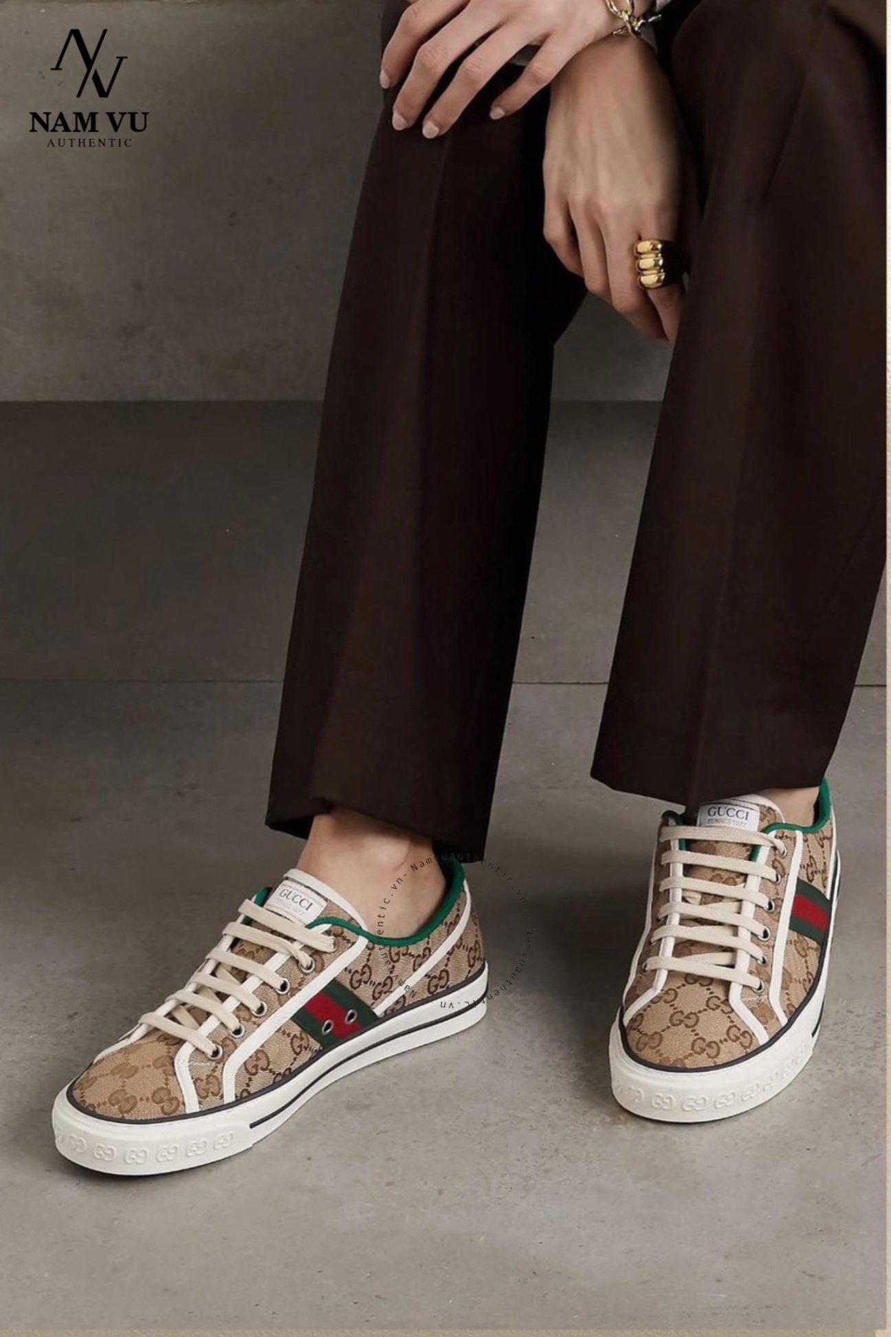 SNKGC Gucci Tennis 1977 'Ebony' 606111