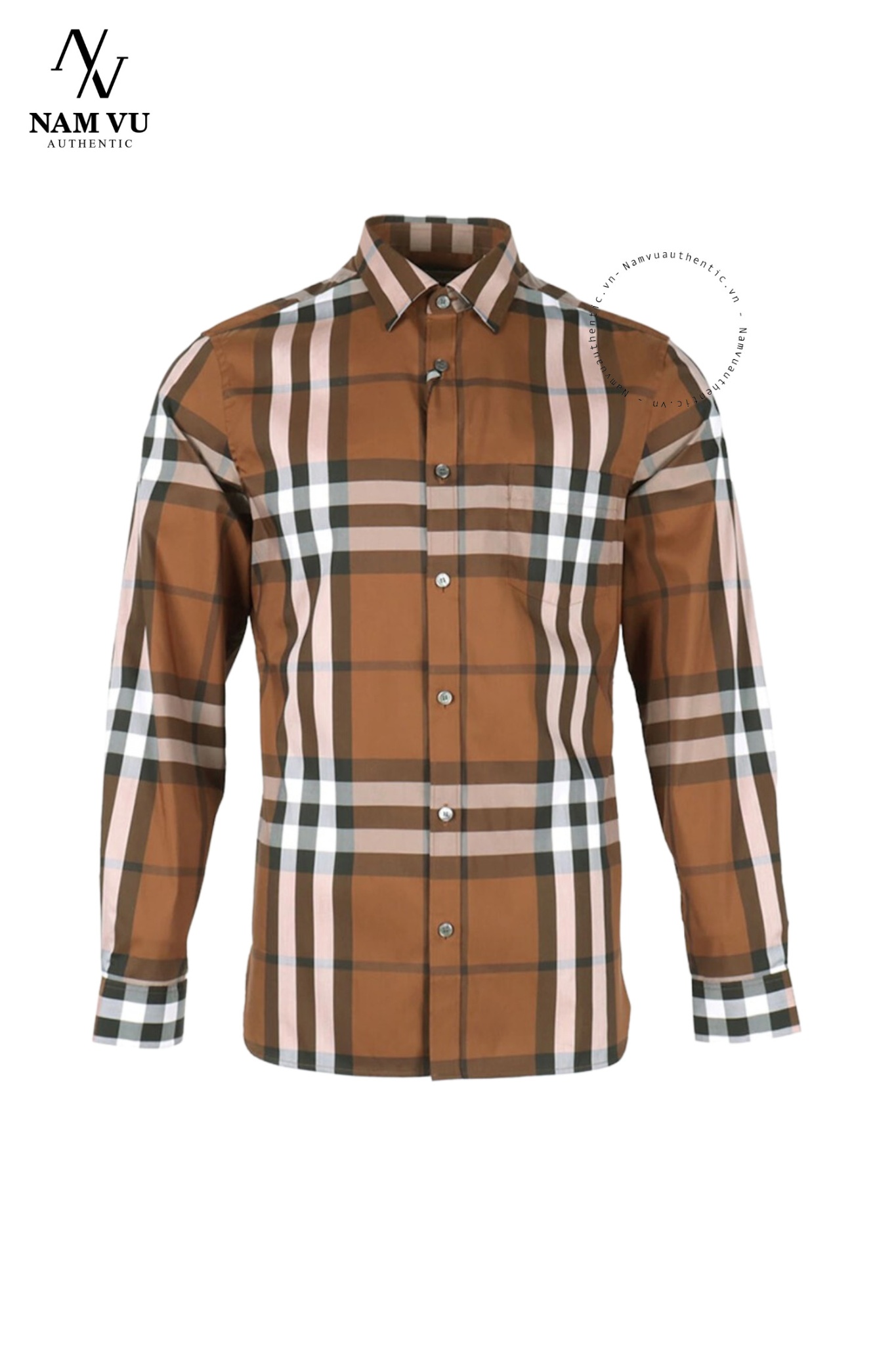SMBBR check cân chocolate russet brown