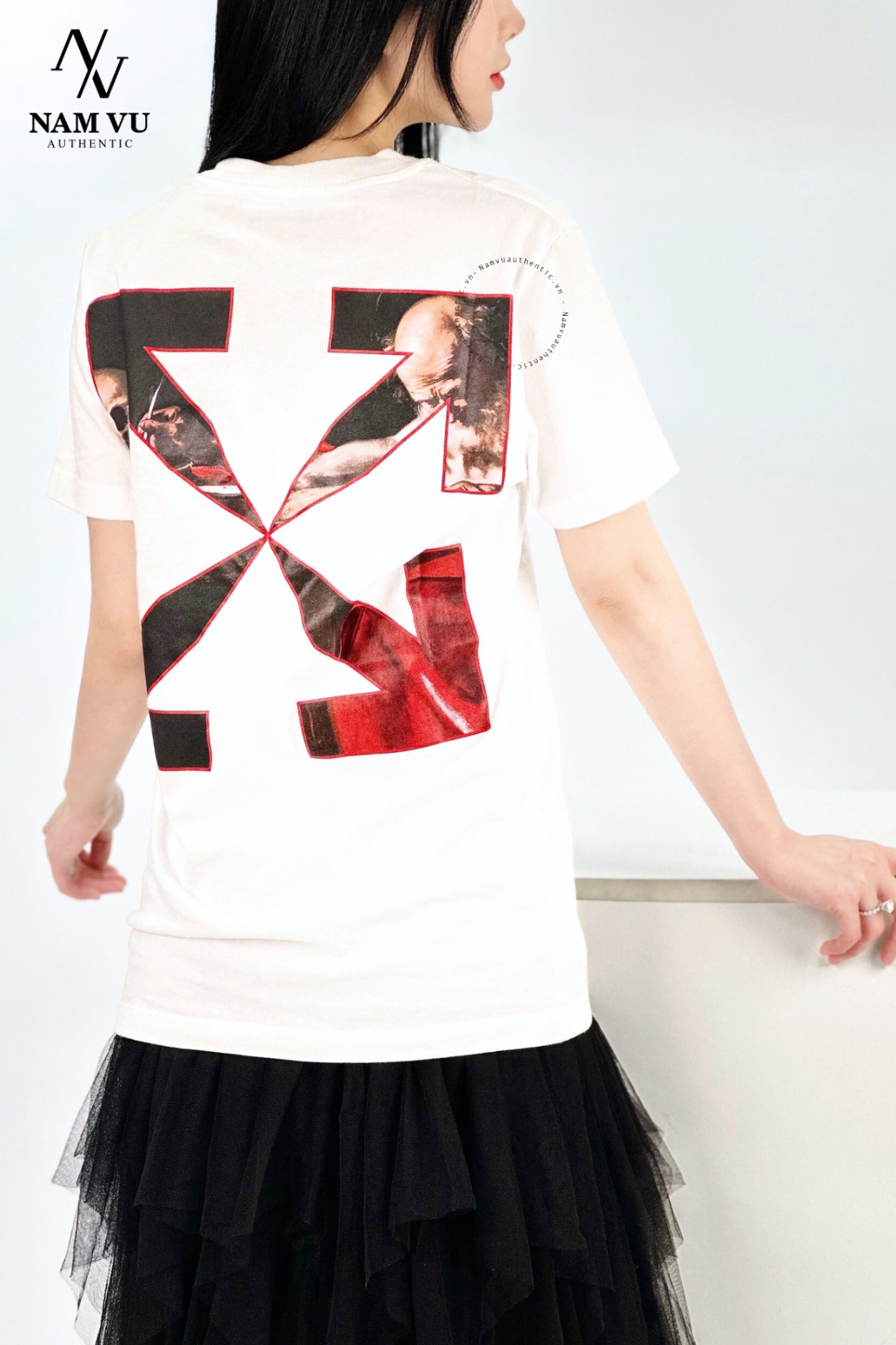 APOW CARAVAGGI0 SLIM tee 0MAA027R21