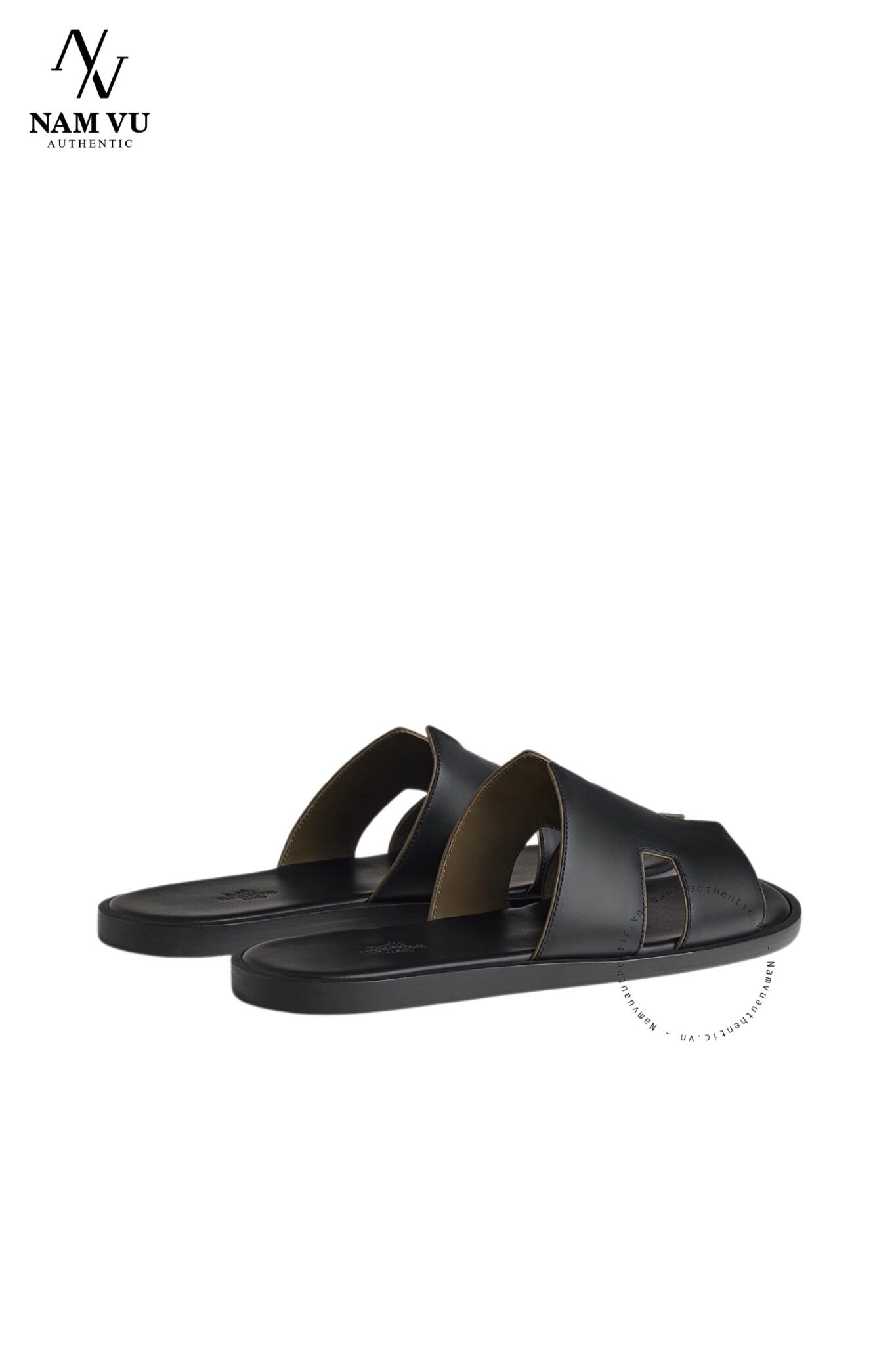 DHM Hermes Izmir sandal Noir / Vert Toundra