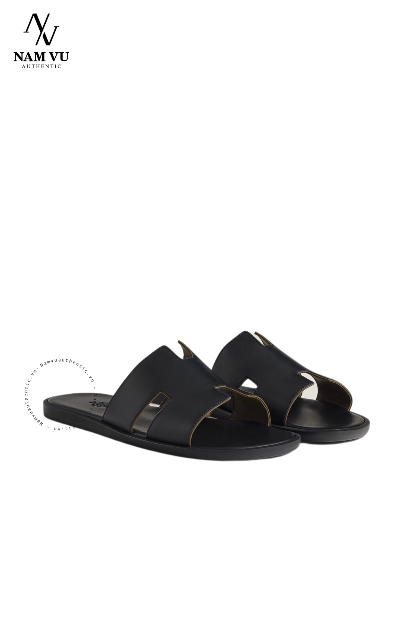 DHM Hermes Izmir sandal Noir / Vert Toundra
