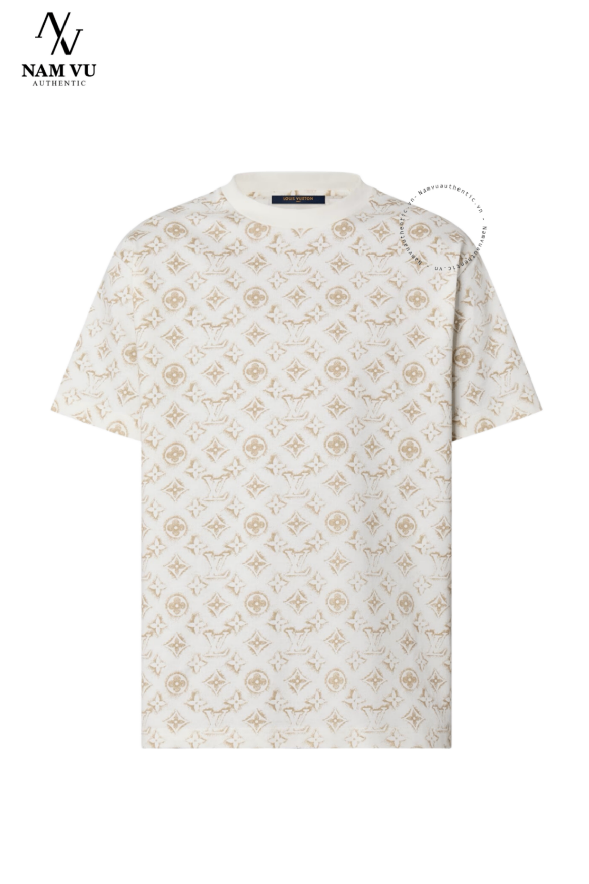 APLV tee shirt Monogram en coton 1ABJEA