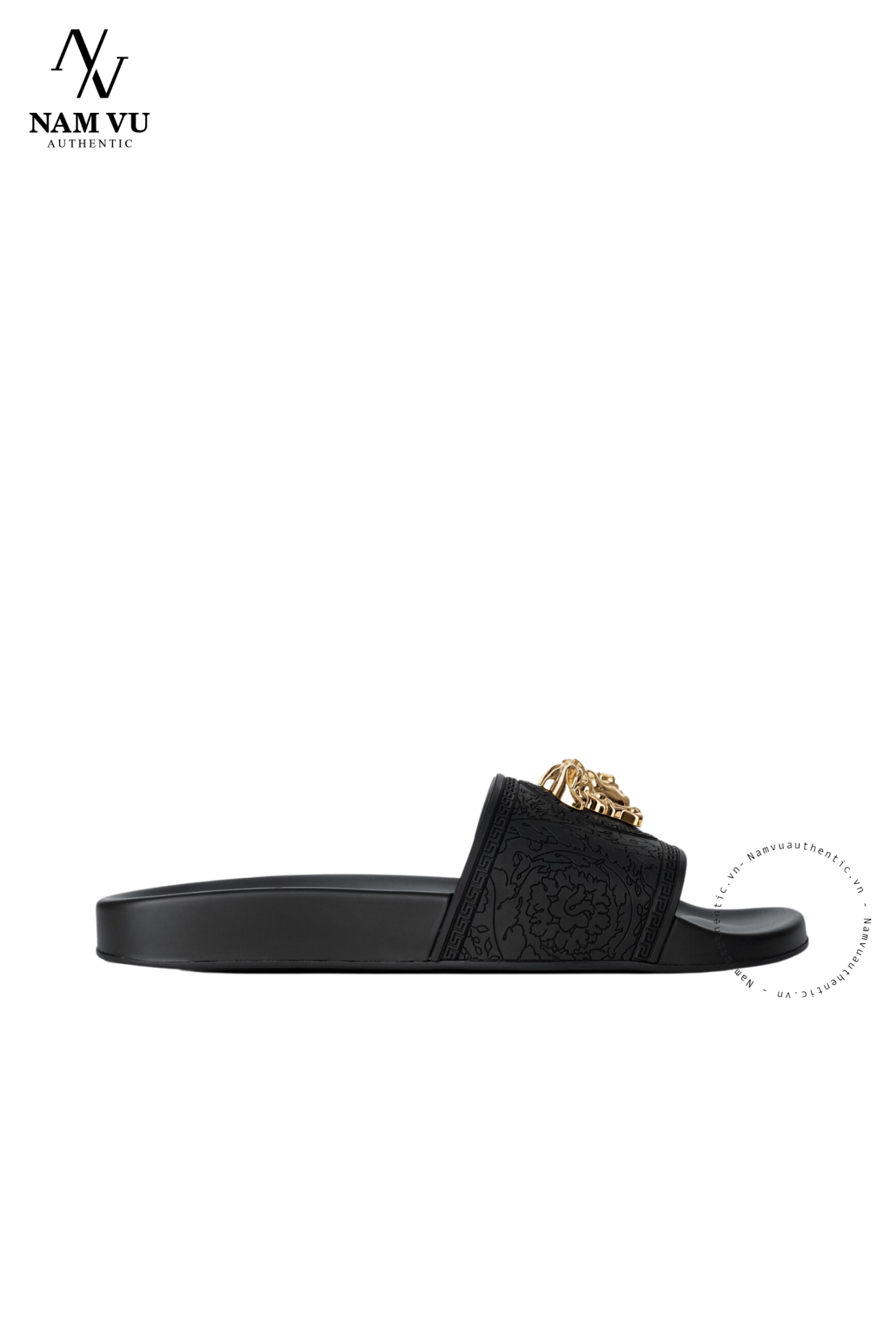DVS versace quai hoa văn logo medusa
