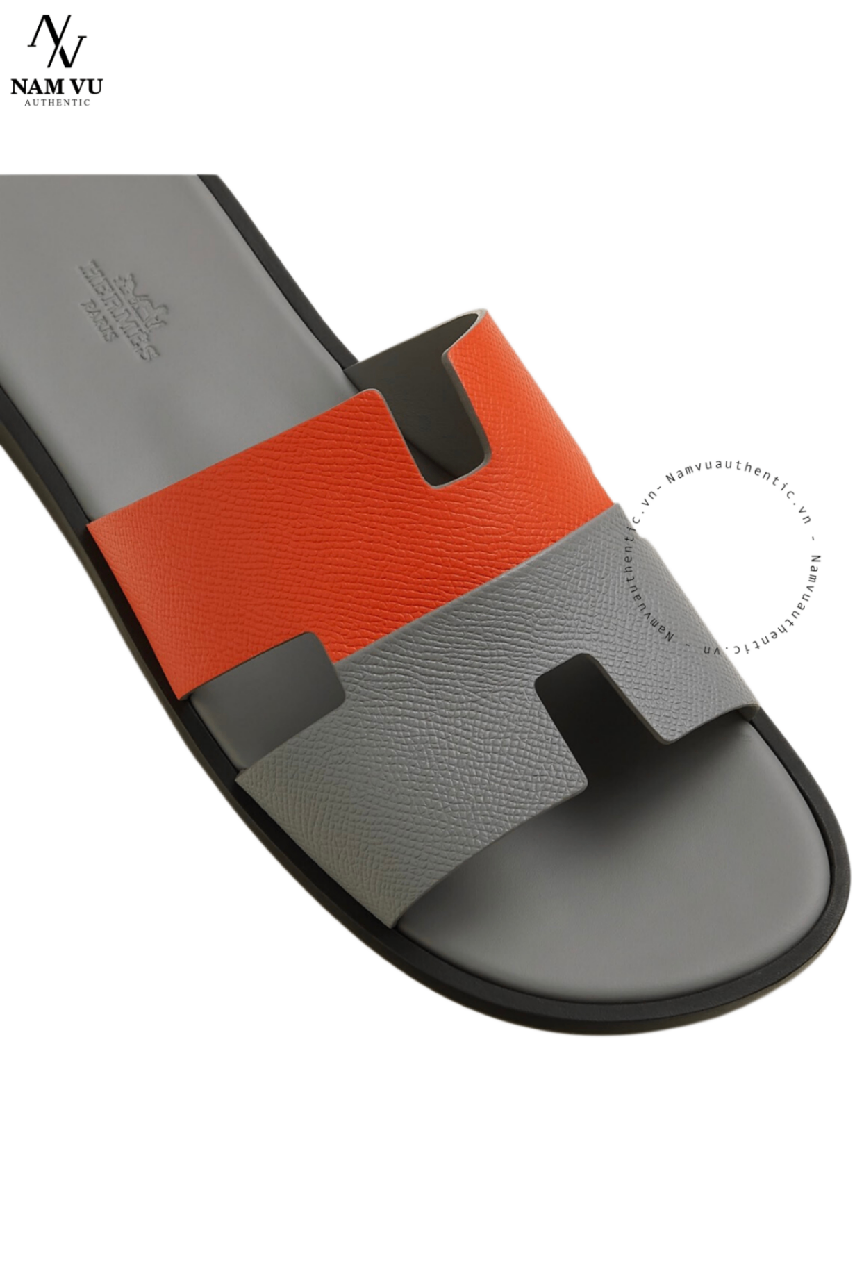 DHM Hermes Izmir quai mix Orange Poppy / Gris Brume