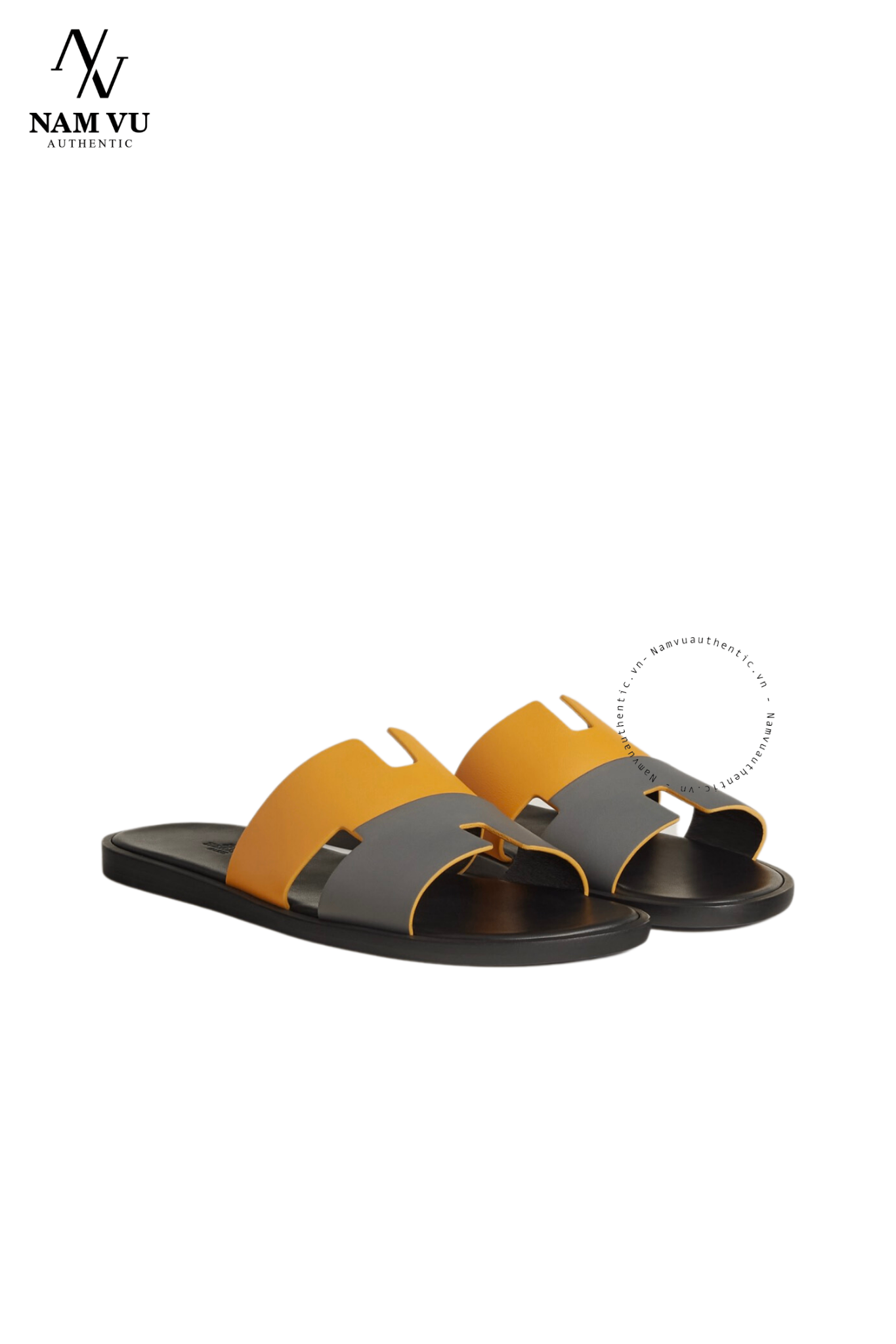 DHM Hermes Izmir quai mix Jaune Topaze / Gris Osmium
