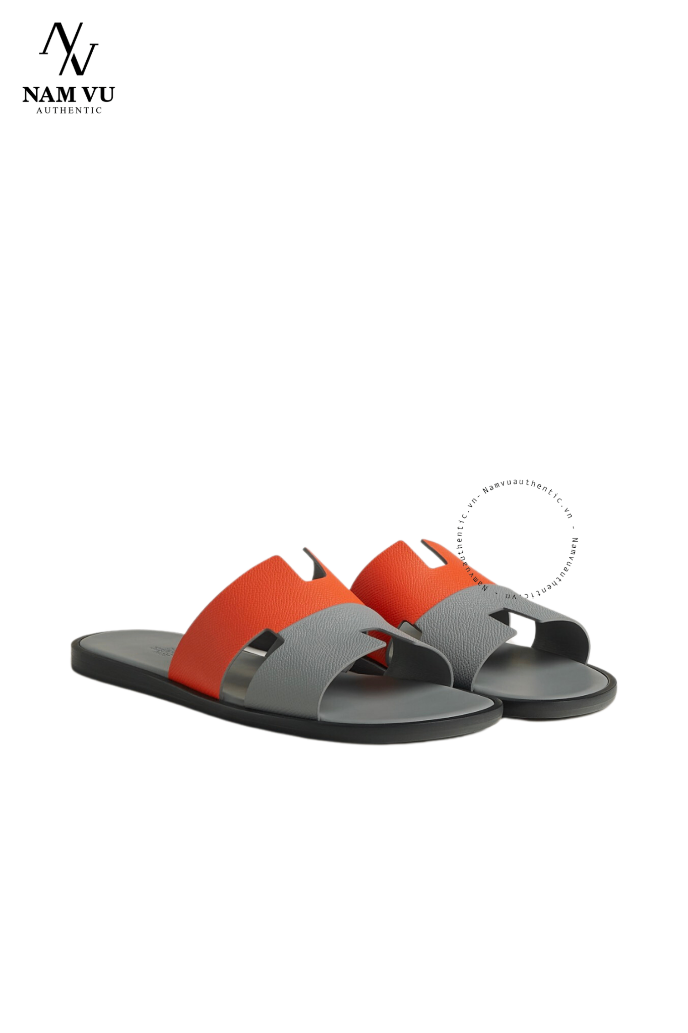 DHM Hermes Izmir quai mix Orange Poppy / Gris Brume