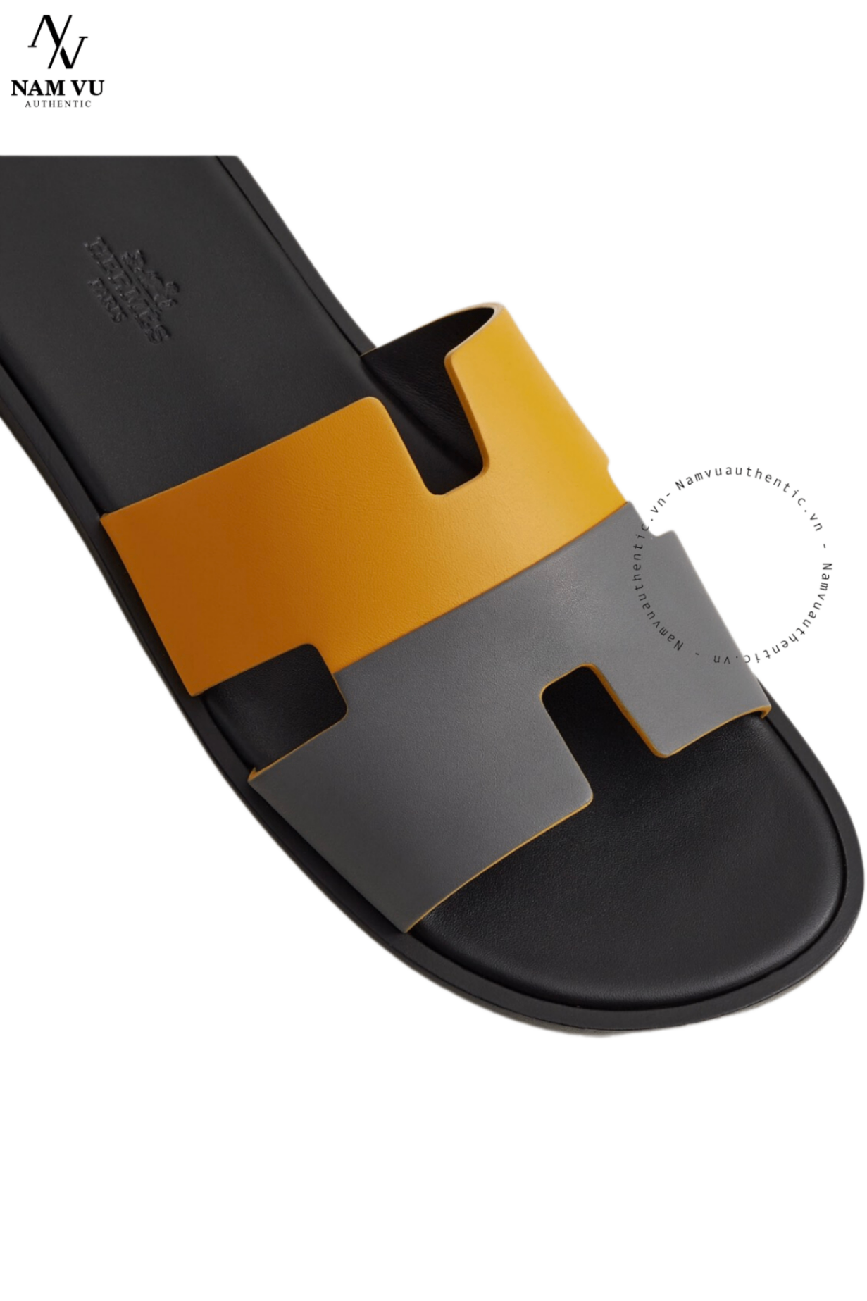 DHM Hermes Izmir quai mix Jaune Topaze / Gris Osmium