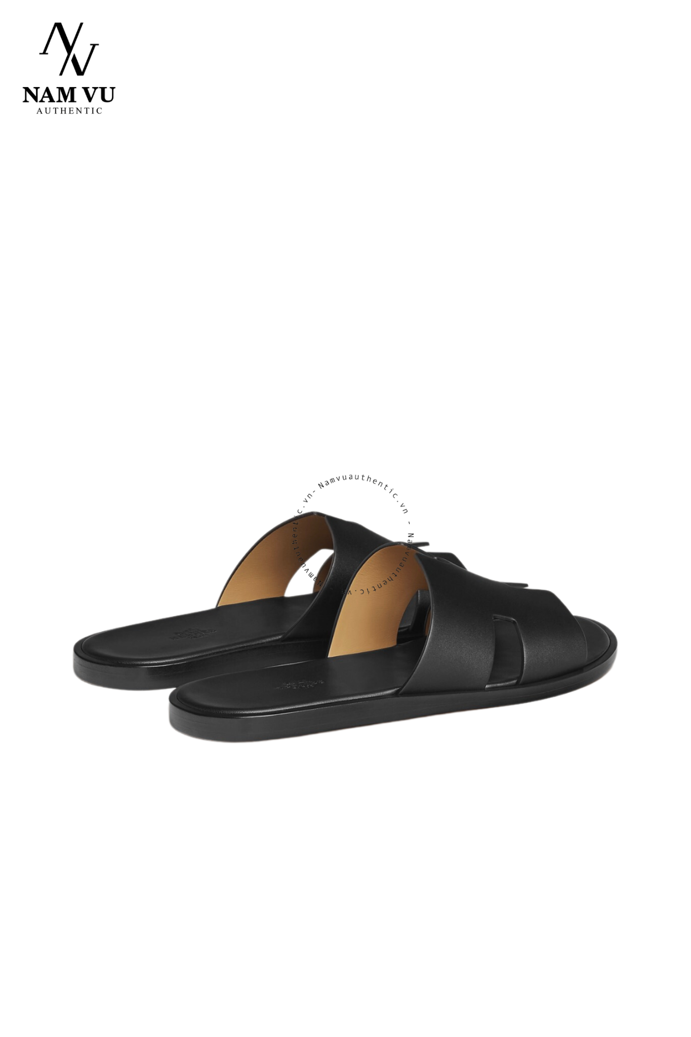 DHM Izmir hermes da trơn all black