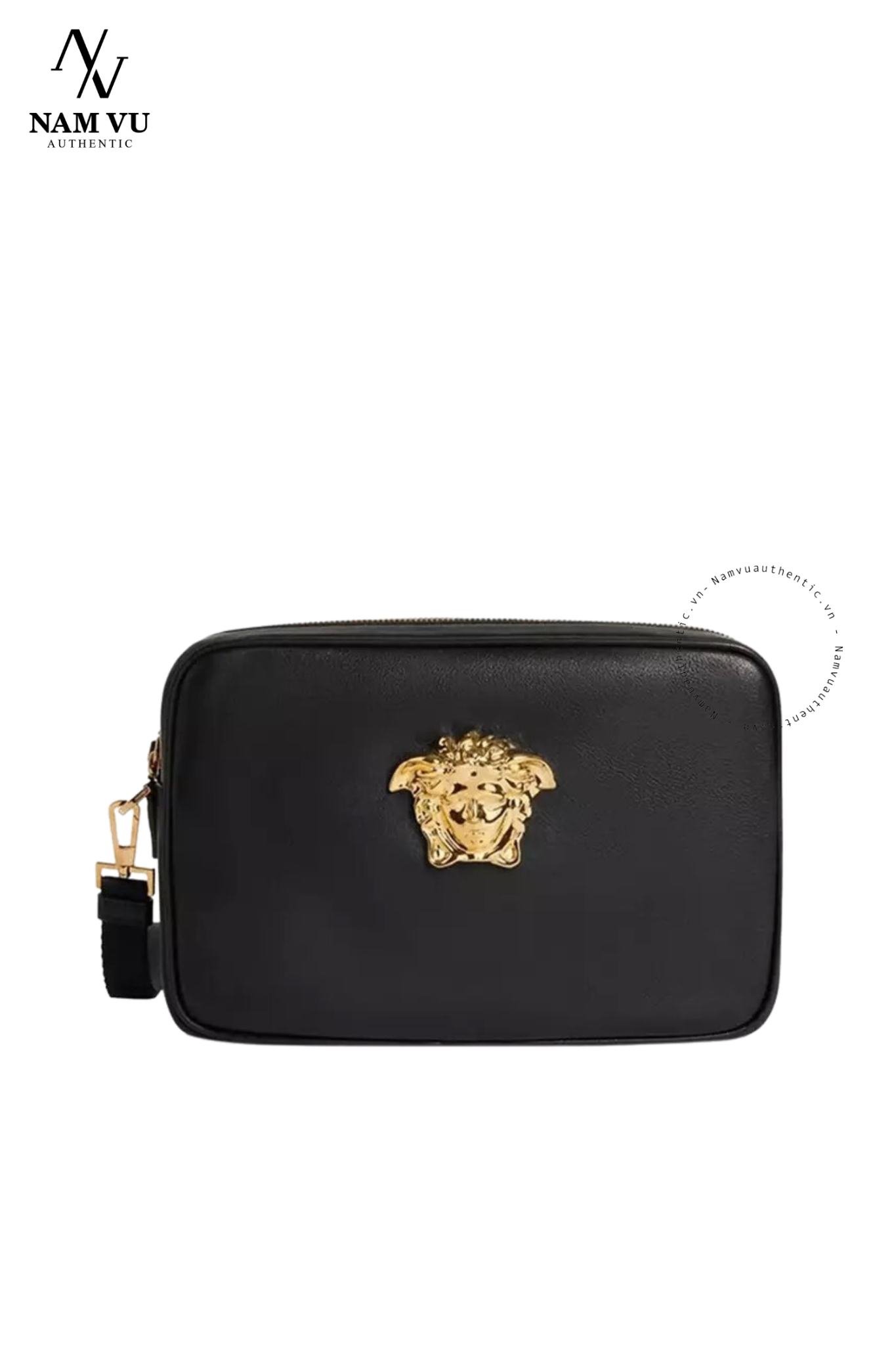 PKCVS clutch versace logo medusa gold dp88507 dvt8me