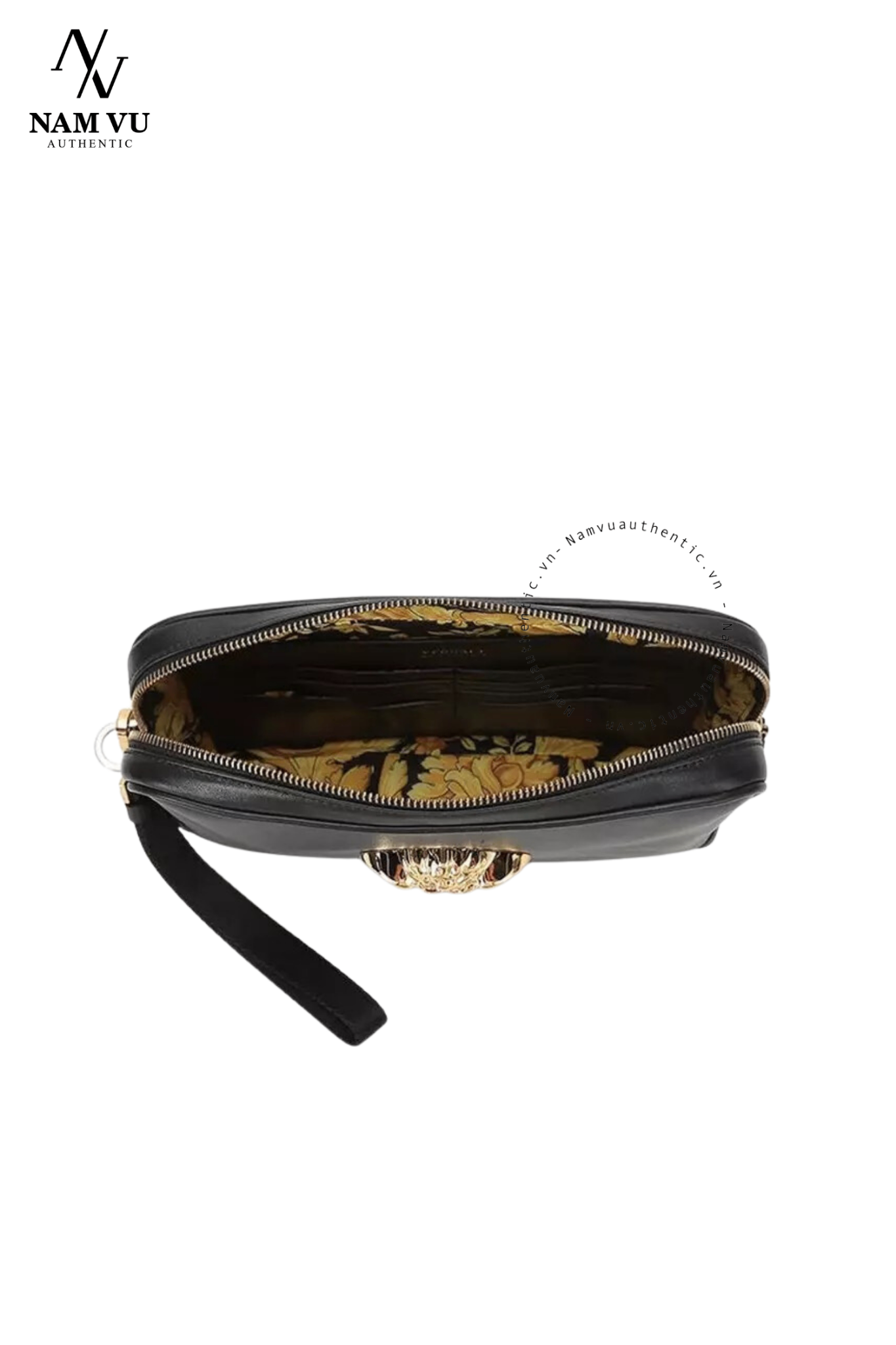 PKCVS clutch versace logo medusa gold dp88507 dvt8me